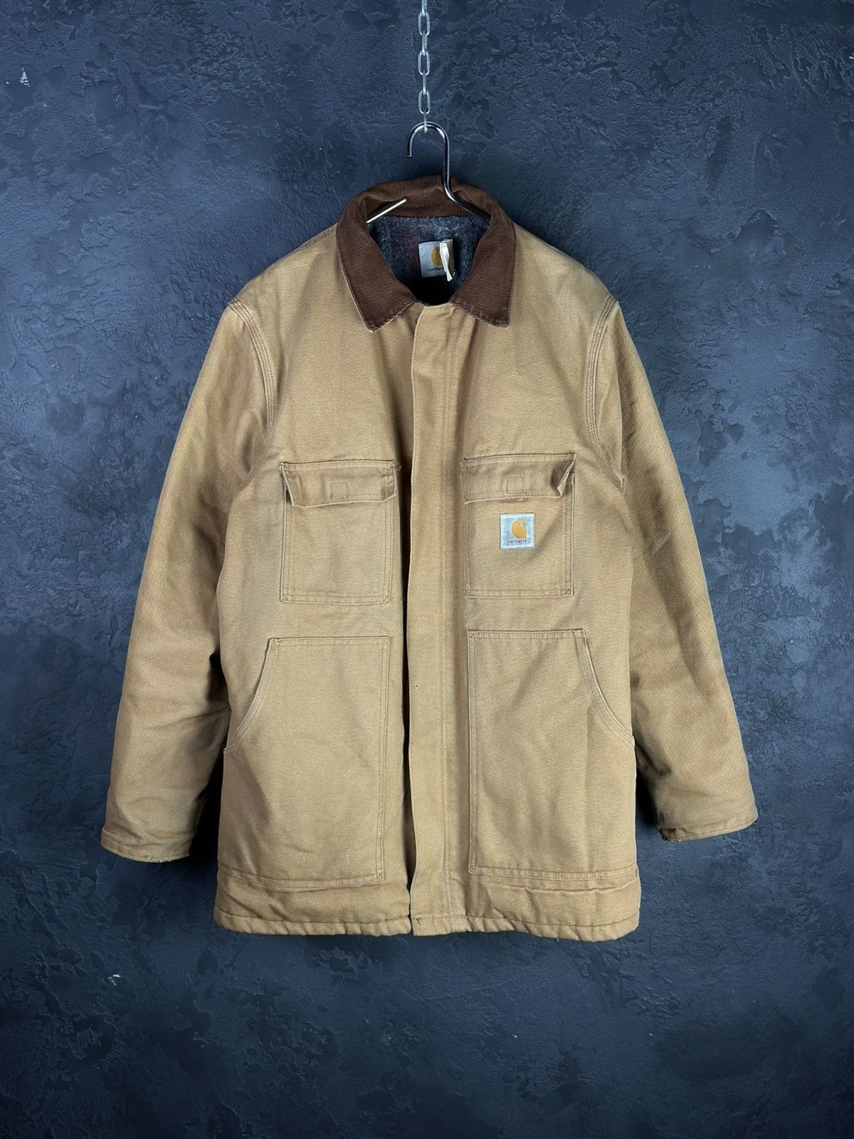 Rare Design Vintage Carhatt Distressed Jacket 1990s