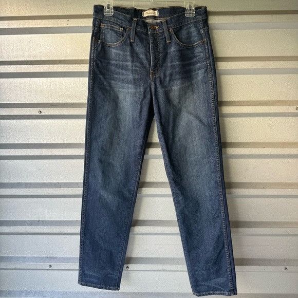 Madewell MADEWELL SLIM STRAIGHT RELAXED TAPERED DENIM JEANS SZ 29 Size 29" - 5 Thumbnail