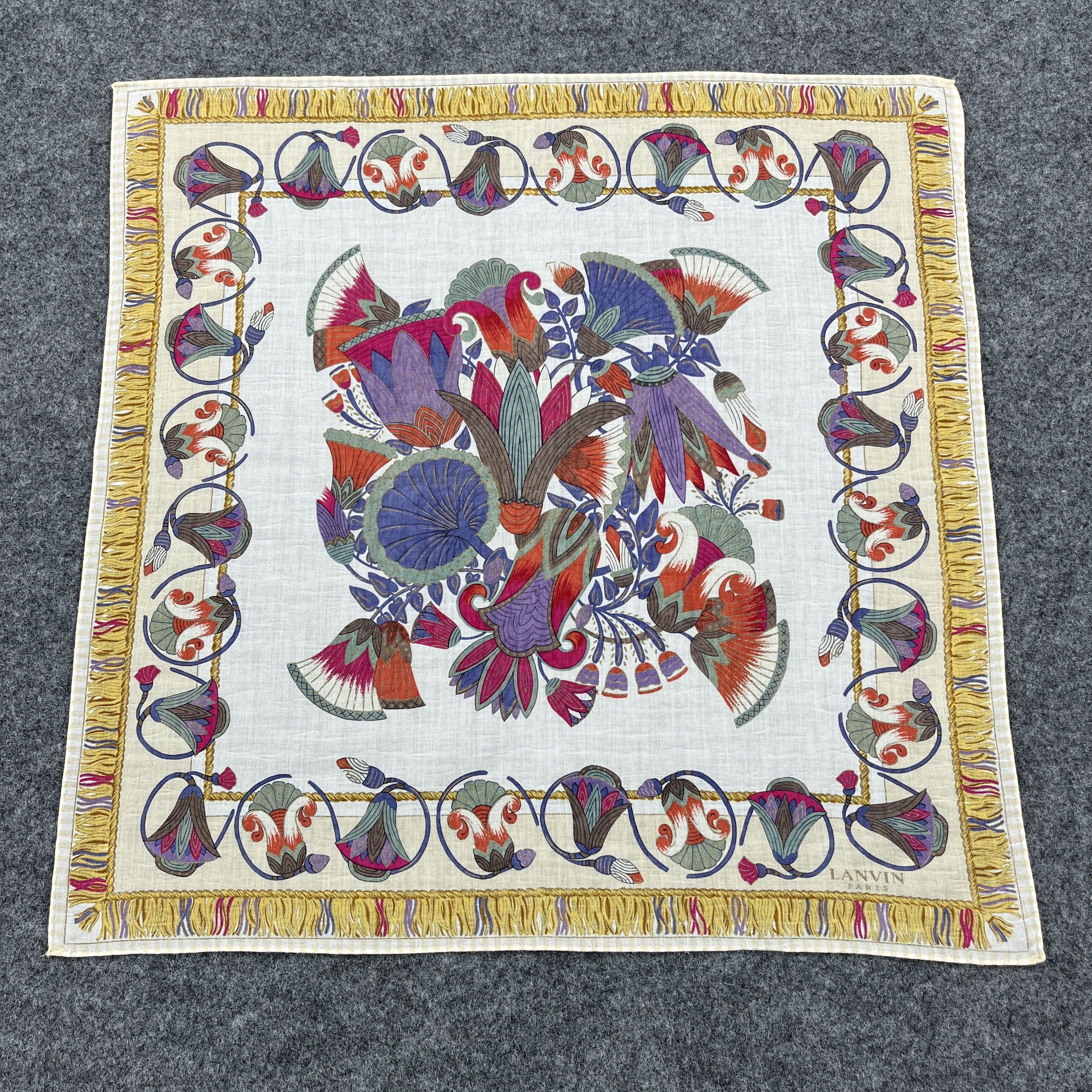 Lanvin Lanvin Handkerchief / Bandana / Neckerchief / Headscarf B835 Size ONE SIZE - 2 Thumbnail