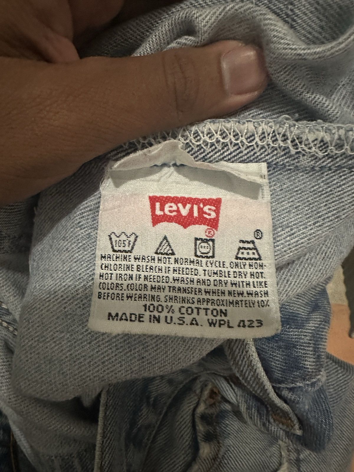 Handmade × Levi's Vintage levi’s ‘ Handmade design ‘ Size US 36 / EU 52 - 10 Thumbnail