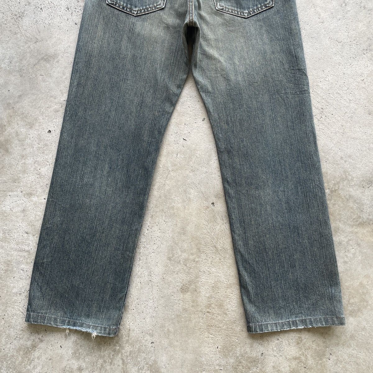Japanese Brand W33x28.5💥 Vintage Edwin 503 Jeans Faded Denim Pants Size US 33 - 12 Thumbnail