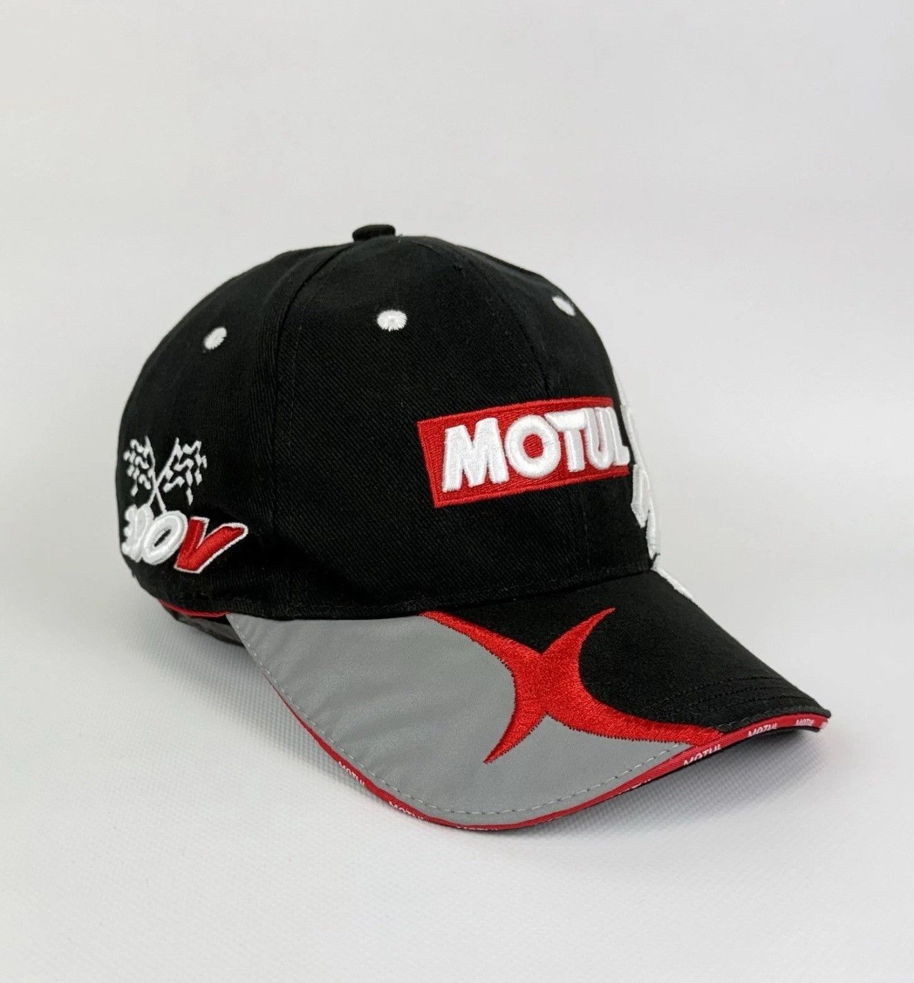 Vintage Motul 300V Motorsport Line Baseball Hat Cap Black Top Racing Size ONE SIZE - 4 Thumbnail