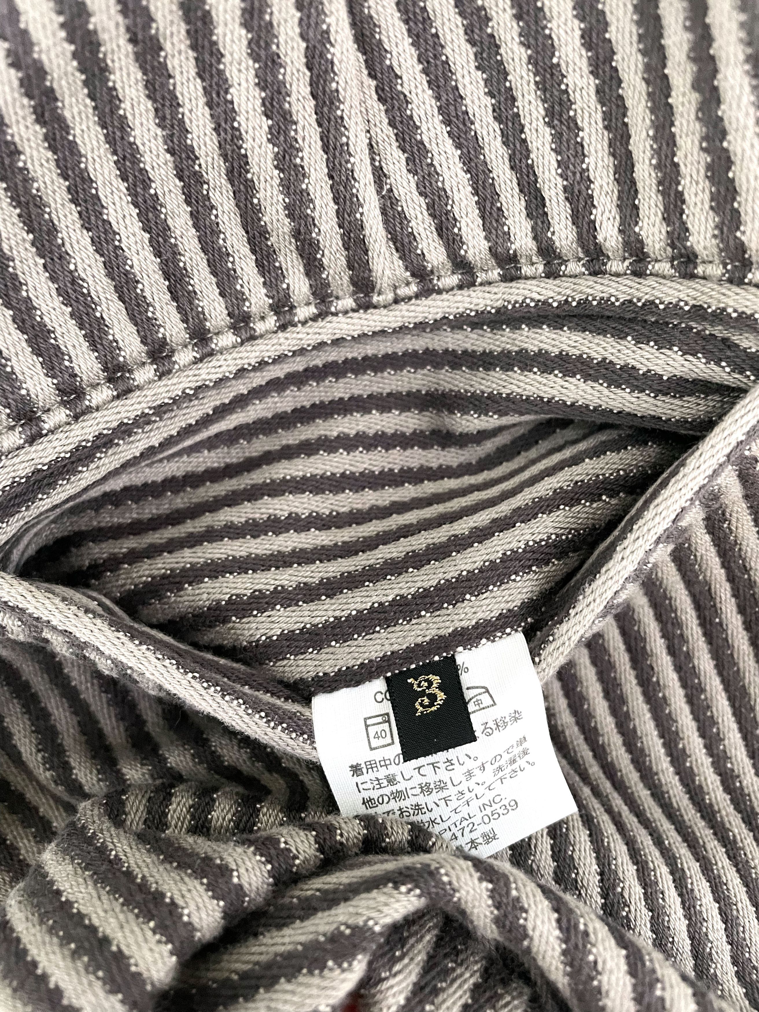 Kapital Striped Work Pants Size US 32 / EU 48 - 7 Thumbnail