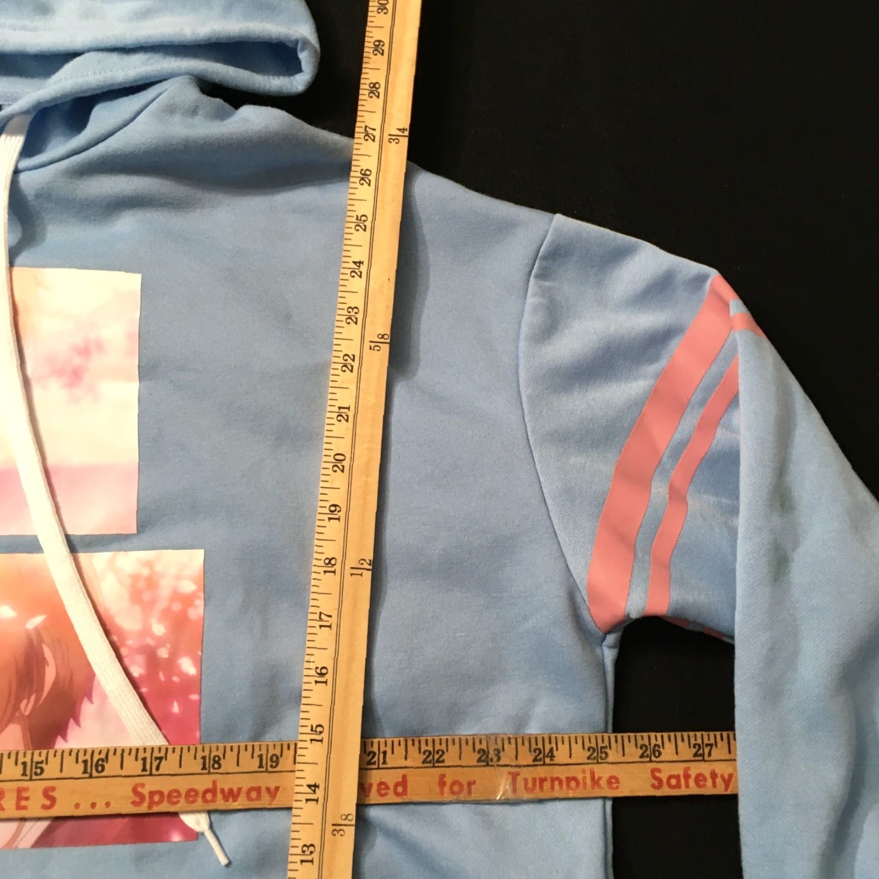 Vintage Sakura Hoodie Mens 2XL Blue Pullover Anime HOODIE Jacket? Size US XXL / EU 58 / 5 - 7 Thumbnail