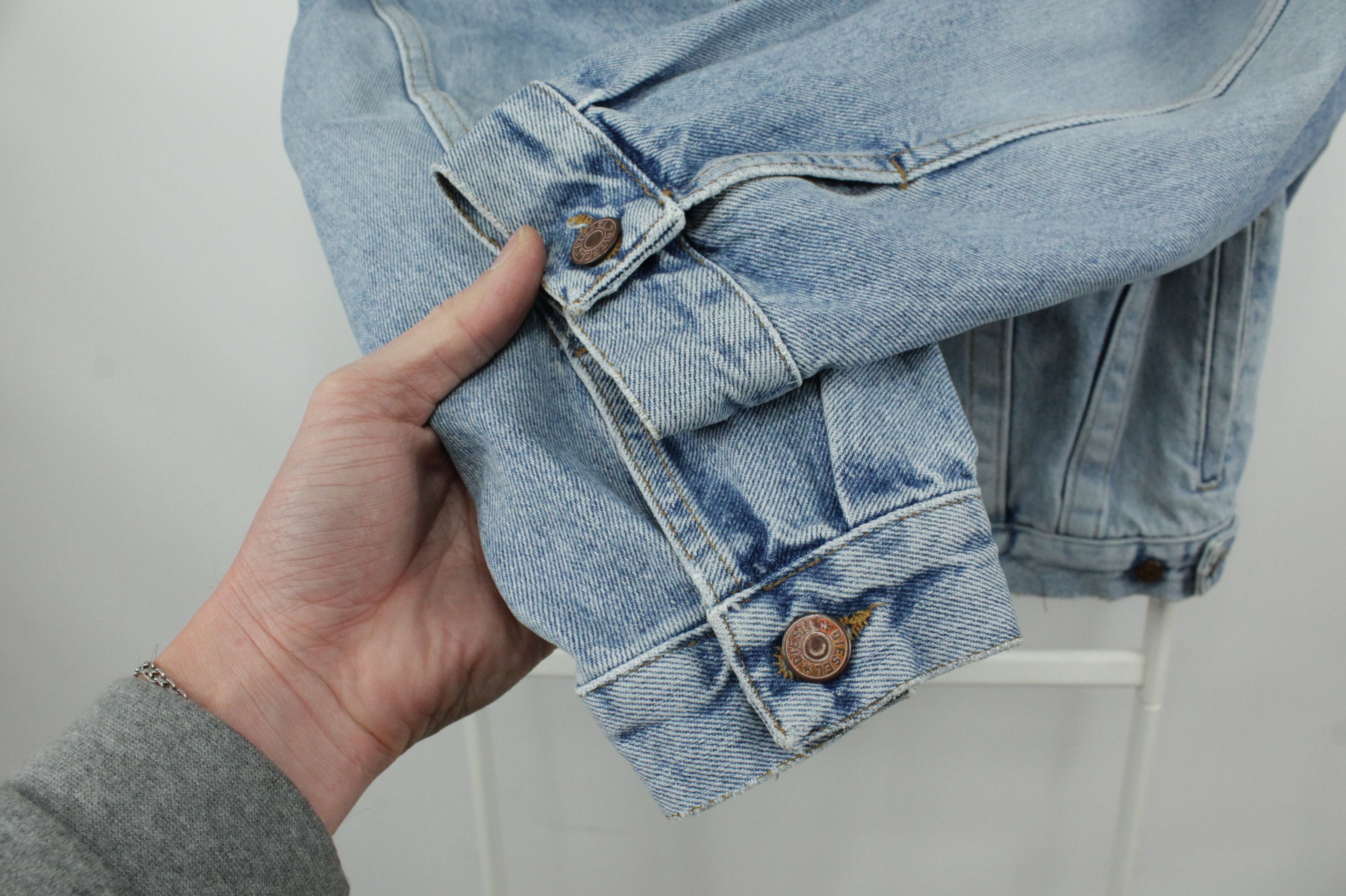 Diesel Vintage Diesel Star Series Blue Denim Trucker Jacket Size US L / EU 52-54 / 3 - 7 Thumbnail