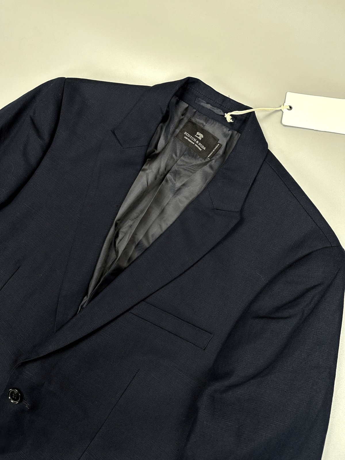 Scotch & Soda Scotch&soda Linen 2 Piece Blazer Size 50R - 2 Thumbnail