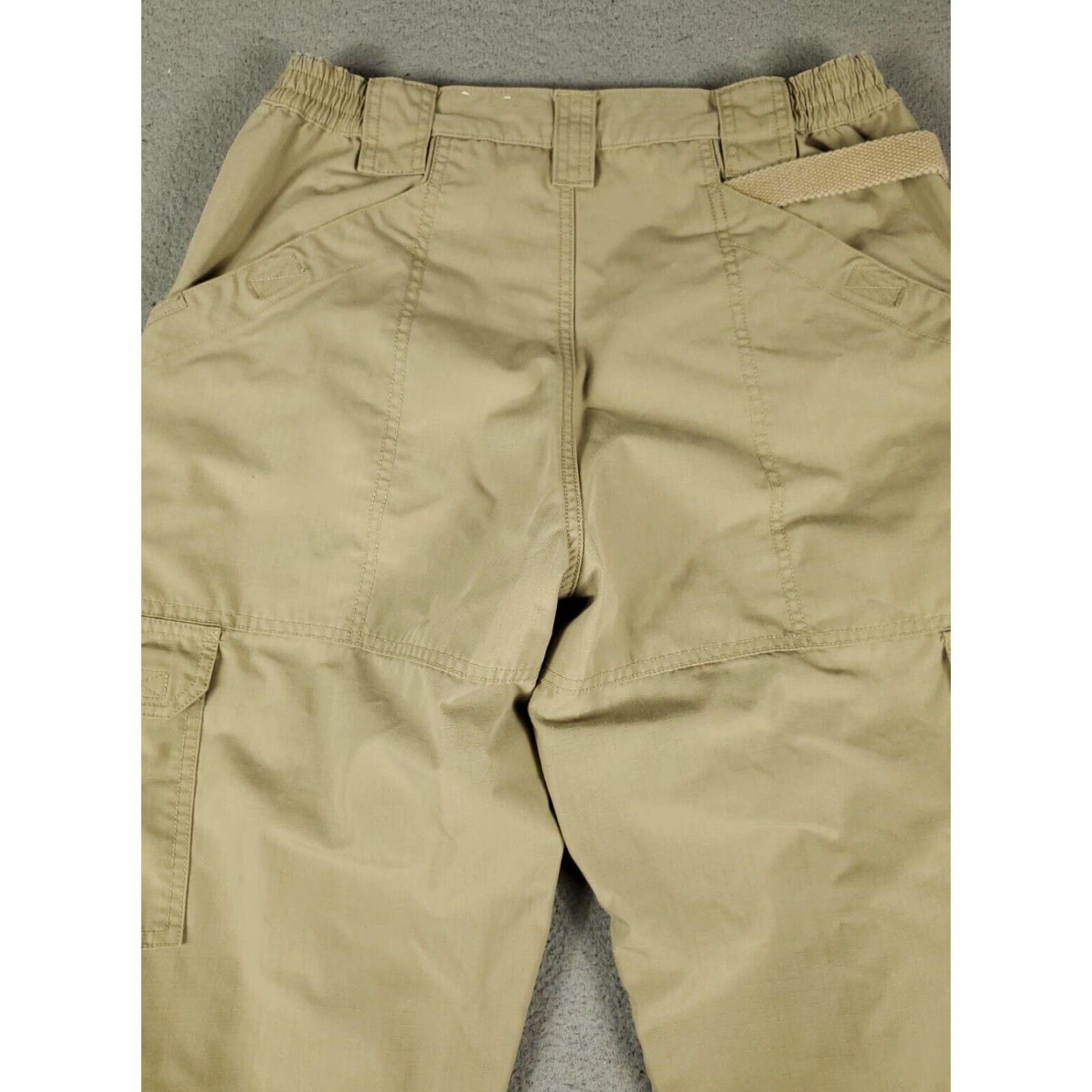 Vintage 5.11 Tactical Cargo Pants Mens Size 34x30 Beige Outdoor Workwear Trousers Size US 34 / EU 50 - 7 Thumbnail