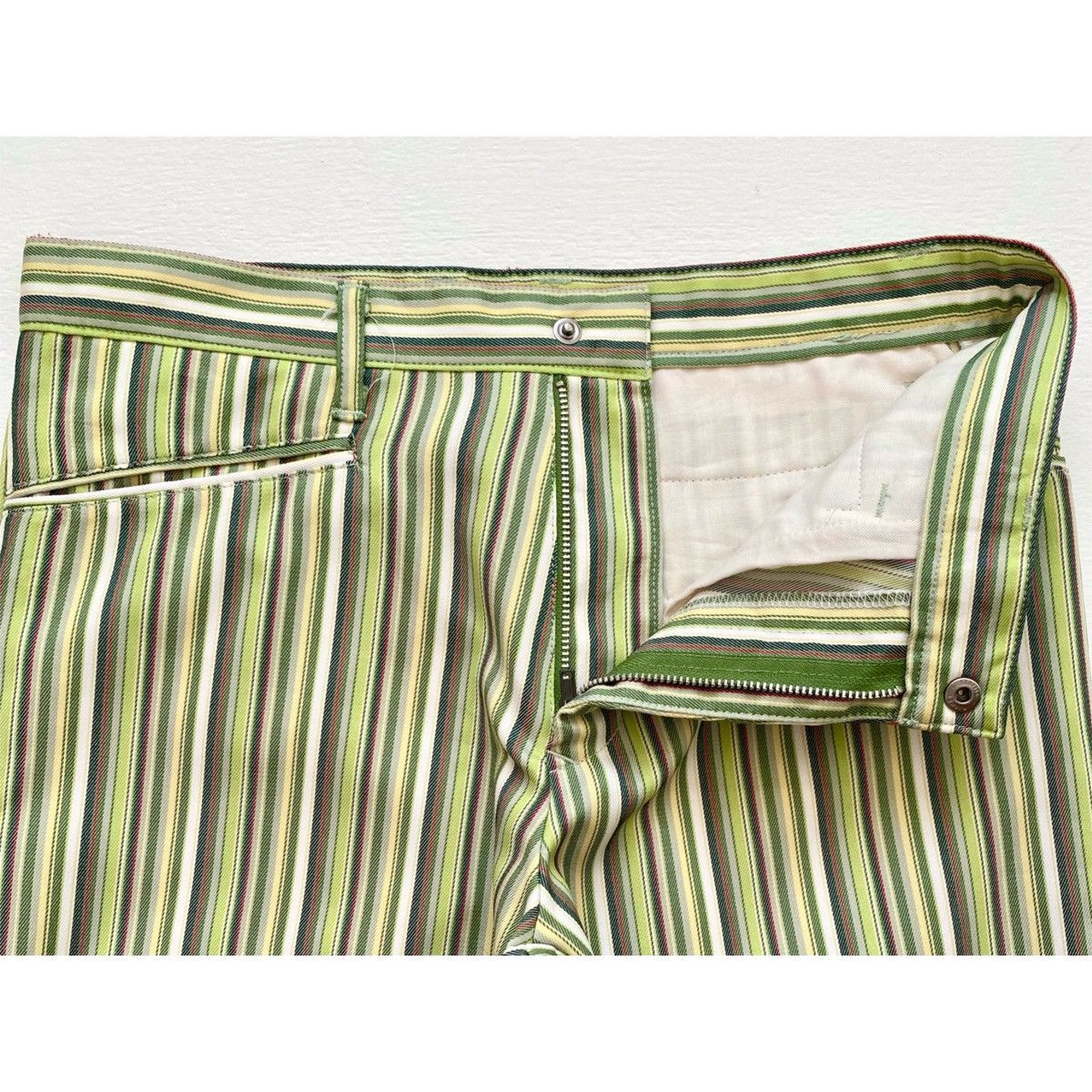 Japanese Brand × PPFM PPFM polyester striped pants Size US 29 - 6 Thumbnail