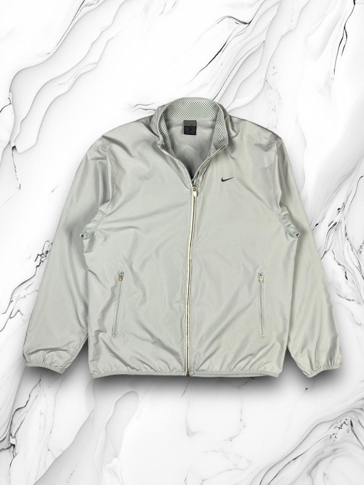 Nike Vintage Nike Windbreaker Drill Y2K Jacket Size M Size US M / EU 48-50 / 2 - 1 Thumbnail