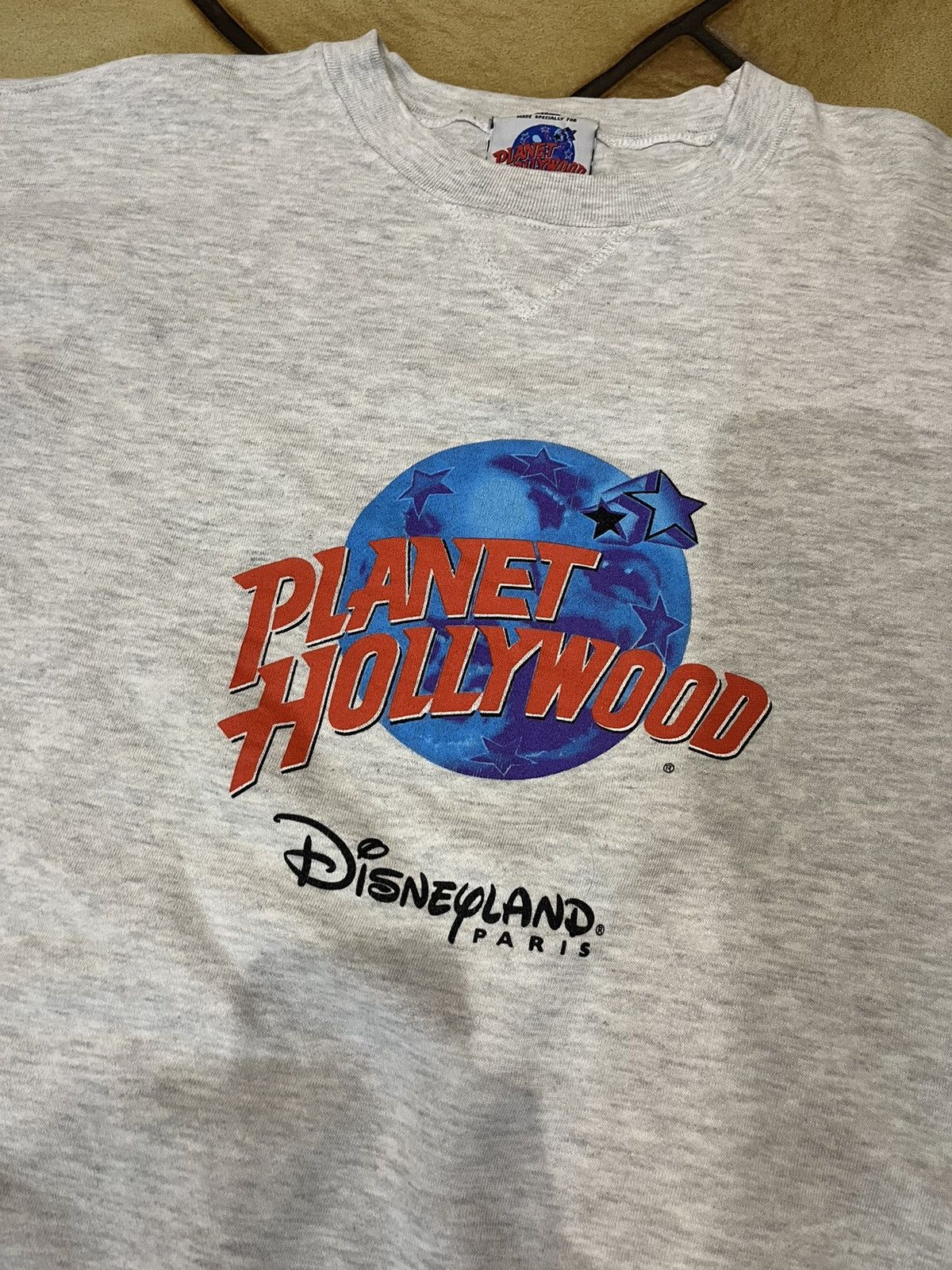 Planet Hollywood × Vintage Vintage Planet Hollywood Disnayland Paris 1991 Sweatshirt Size US M / EU 48-50 / 2 - 4 Thumbnail