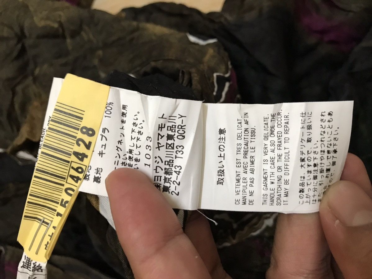 Japanese Brand × Y's × Yohji Yamamoto Y's Yohji Yamamoto Suminagashi Marble Pattern Light Jacket Size US M / EU 48-50 / 2 - 25 Thumbnail