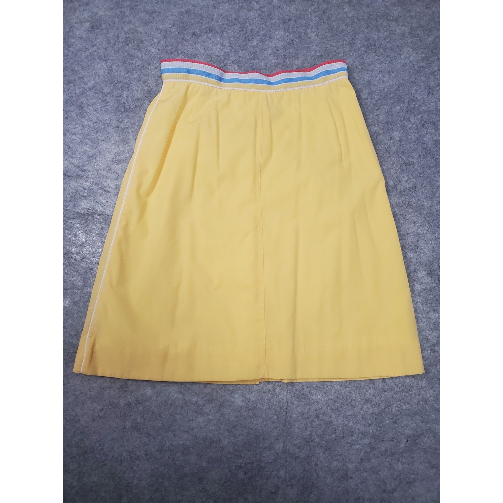 Other Womens VTG 70s Di Fini Originals Yellow 12 Midi Length Skirt Size 34" / US 12 / IT 48 - 1 Thumbnail