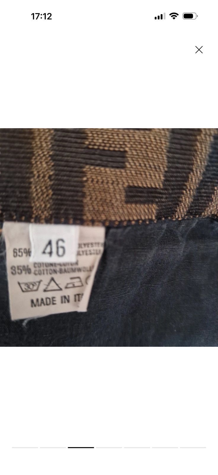 Fendi Fendi zucca monogram straight pants Size 32" / US 10 / IT 46 - 6 Thumbnail