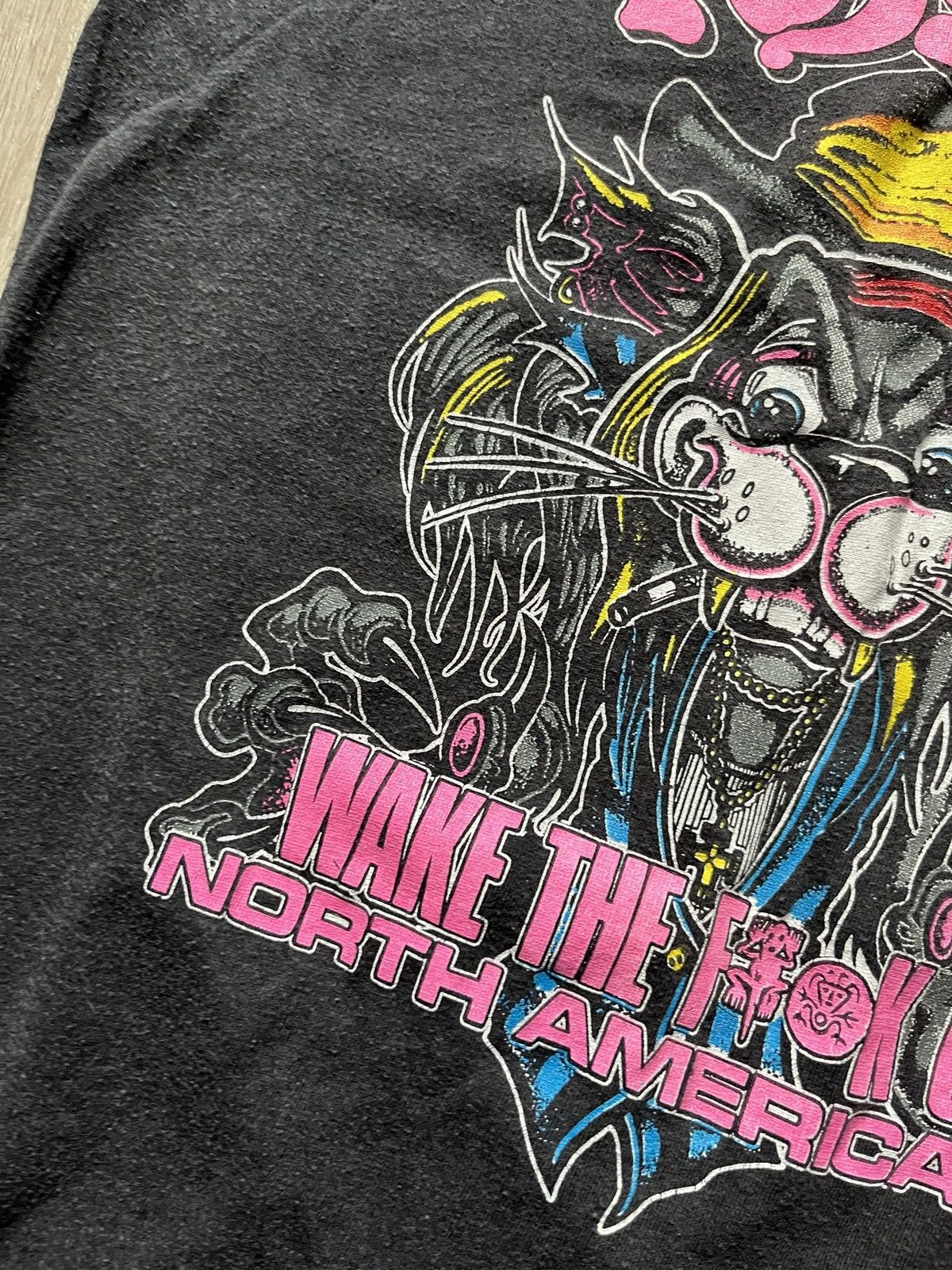 Vintage VERY RARE 1990 Faster Pussycat Tour T-Shirt Size US XS / EU 42 / 0 - 10 Thumbnail