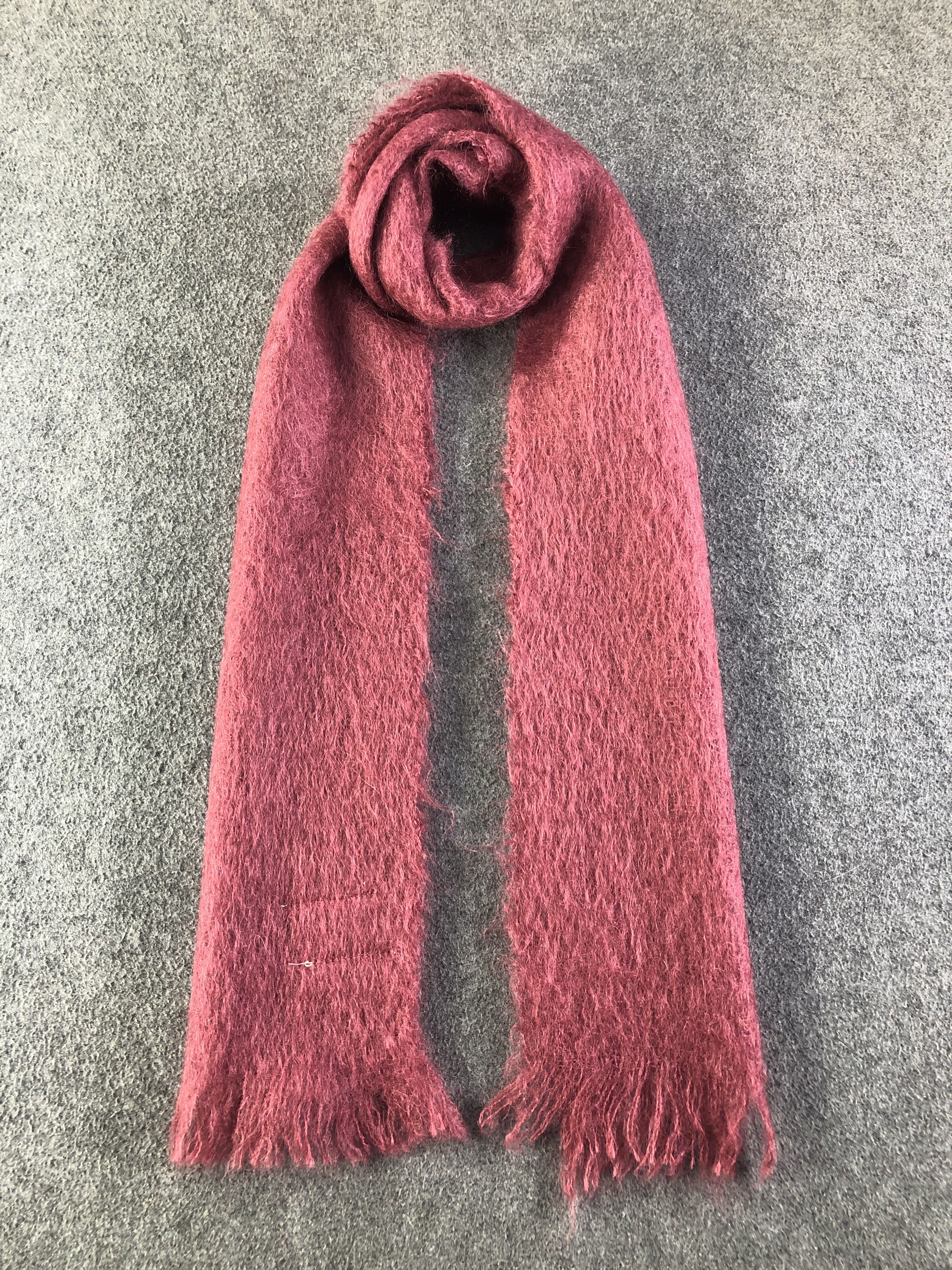 Vintage Glen Cree MOHAIR Scarf / Muffler / Neckwear SS1274 Size ONE SIZE - 1 Thumbnail