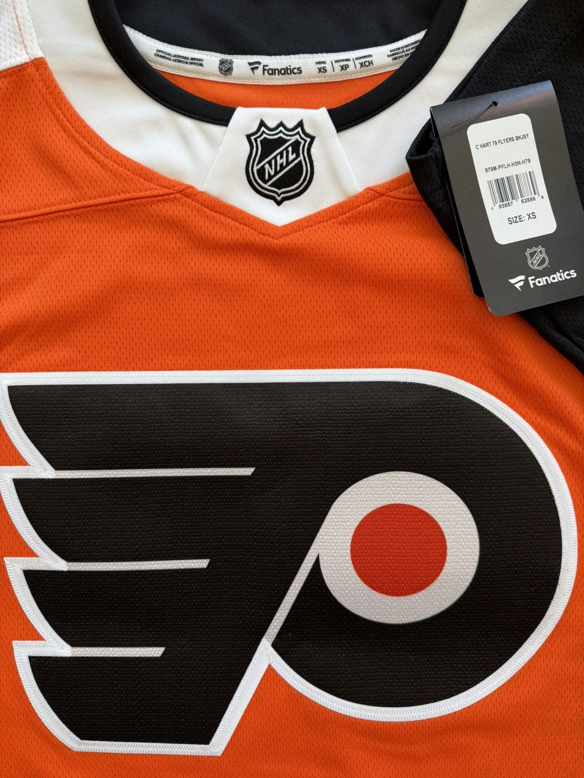 NHL NEW WITH TAGS Philadelphia Flyers jersey Hart Size US XS / EU 42 / 0 - 2 Thumbnail