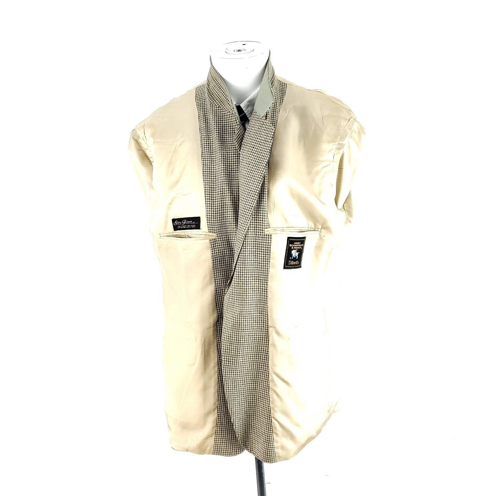 Hart Schaffner Marx Hart Schaffner Marx Softly Tailored Wool 2 Button Sport Coat Size 42R - 10 Thumbnail