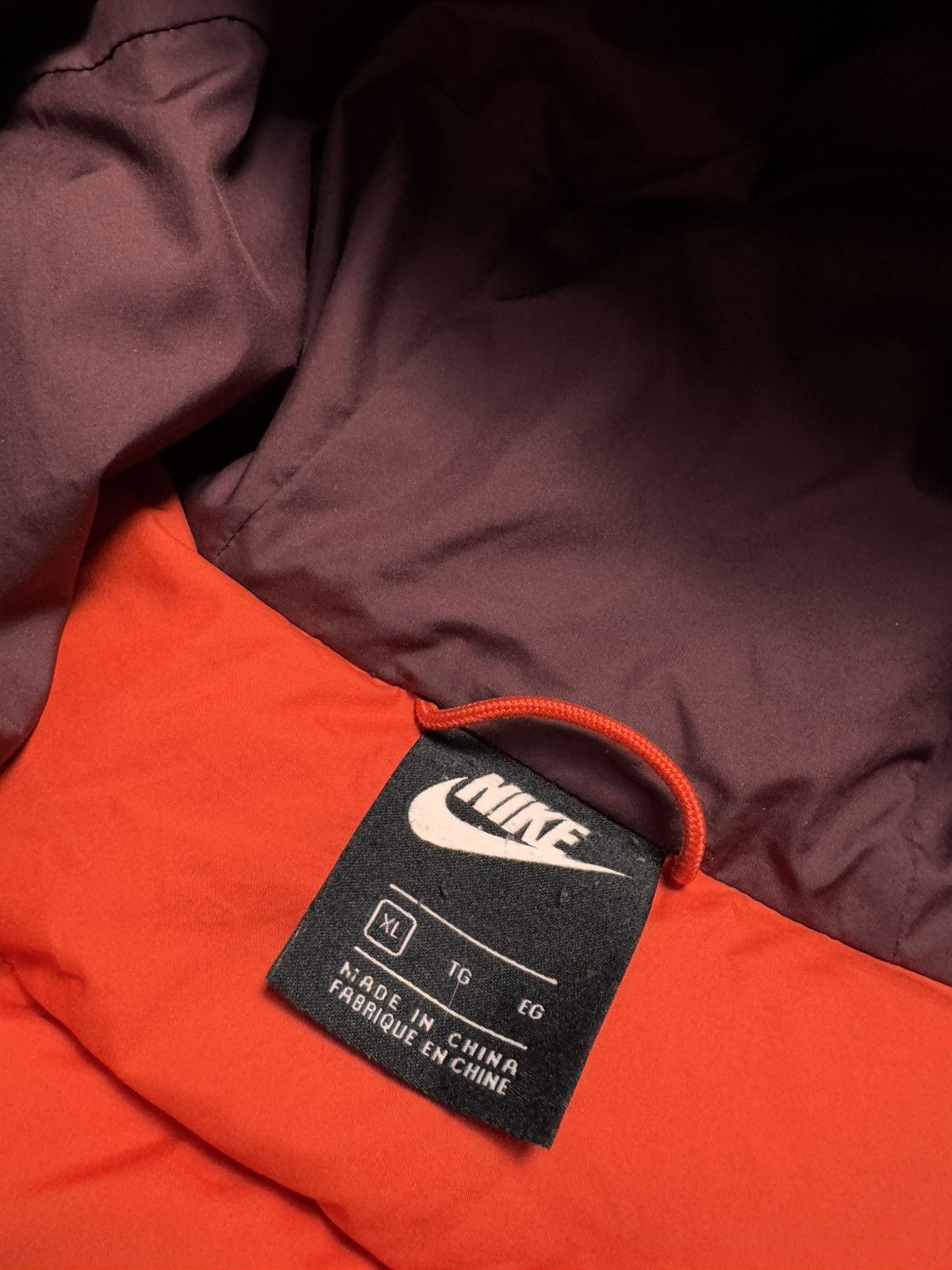 Nike × Nike ACG NIKE PUFFER DOWN BASIC LOGO OVERSIZE NYLON JACKET Size US XL / EU 56 / 4 - 6 Thumbnail