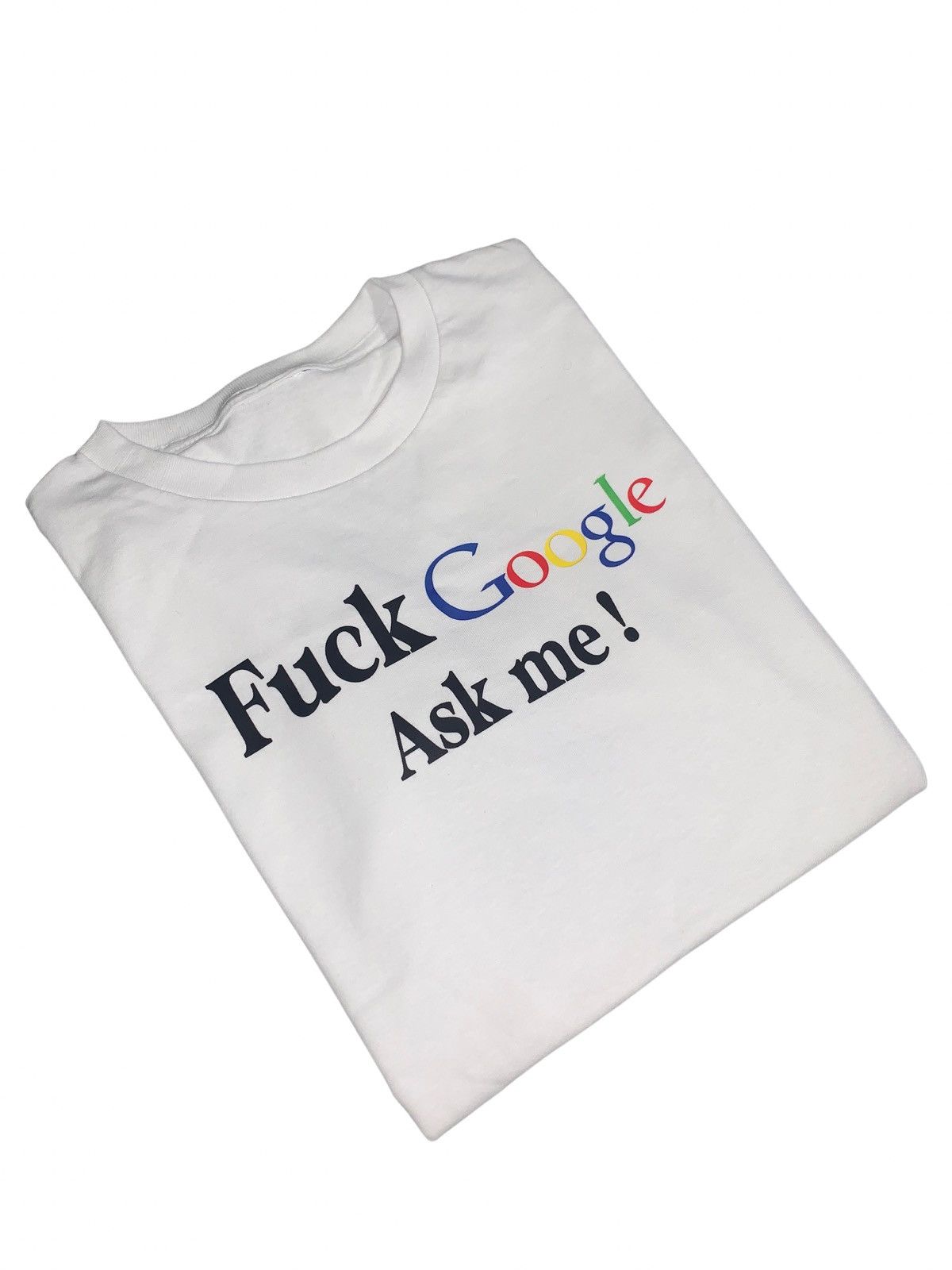 Other “F*** Google” Vintage Y2K style quote T-shirt remake Size US M / EU 48-50 / 2 - 1 Thumbnail