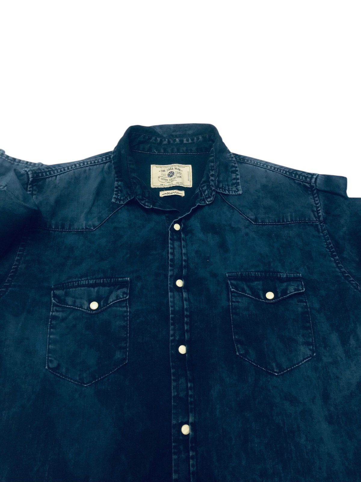Japanese Brand × Zara Zara man long sleeve shirt Size US L / EU 52-54 / 3 - 3 Thumbnail