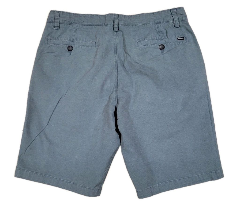 O'Neill O'NEILL Men's Flat Front Slash Pockets Zip-Fly Gray Shorts Size US 32 / EU 48 - 6 Thumbnail