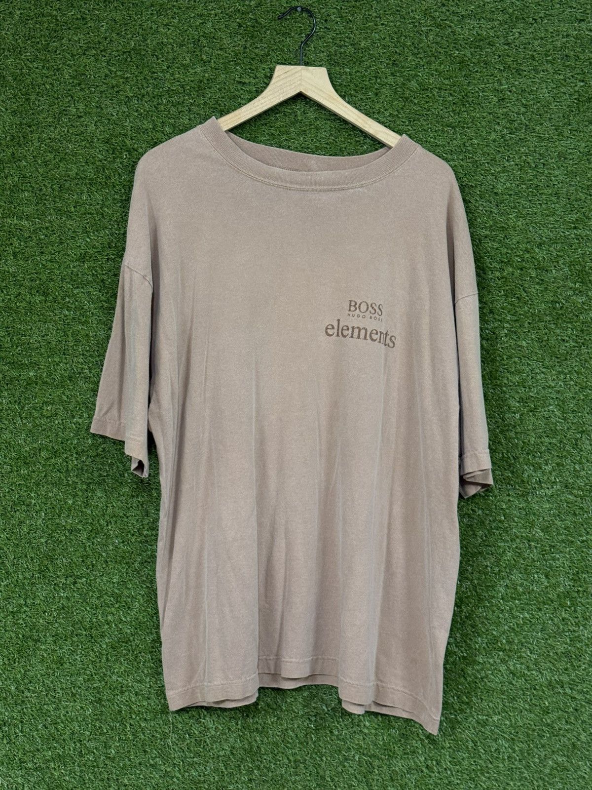 Hugo Boss RARE Hugo Boss Heavyweight Element Cologne Tee XL Size US XL / EU 56 / 4 - 1 Thumbnail