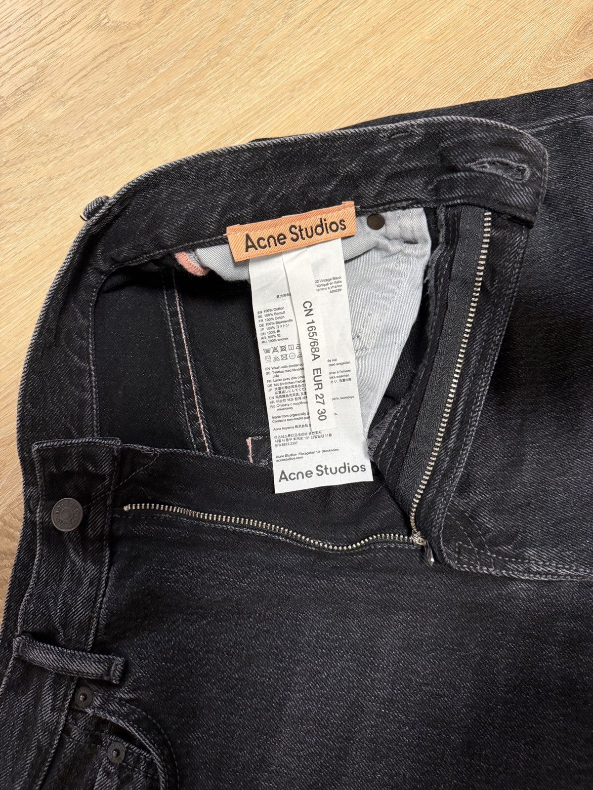 Acne Studios REGULAR FIT JEANS - 2022F Size 27" / US 4 / IT 40 - 3 Thumbnail