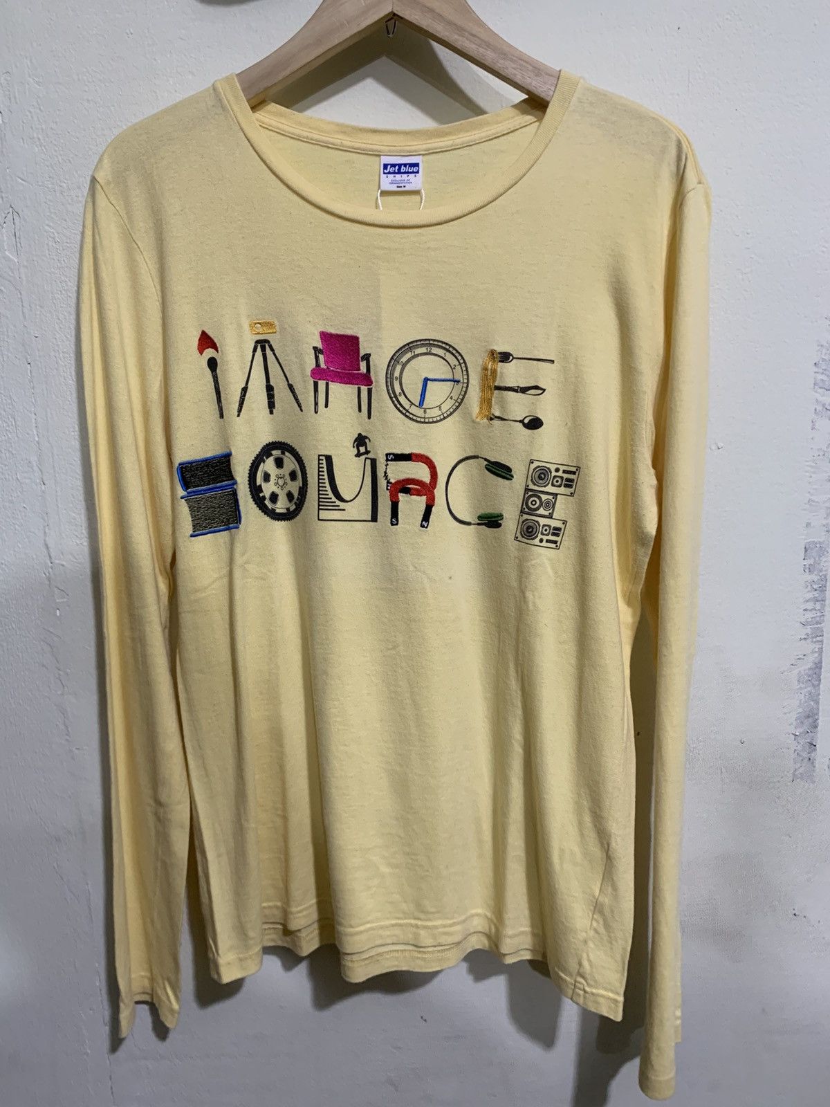 Ships Jet Blue Jet blue ships vintage x japanbrand Size US M / EU 48-50 / 2 - 1 Thumbnail