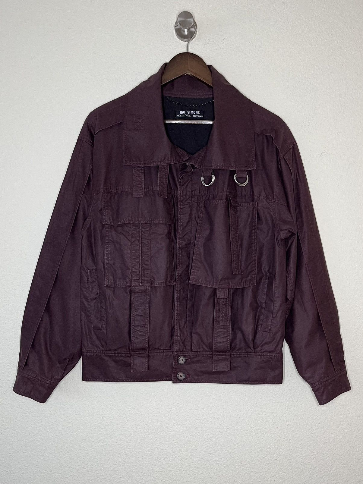 Raf Simons [Last Drop] AW01 “Riot Riot Riot” Parachute Jacket | Grailed