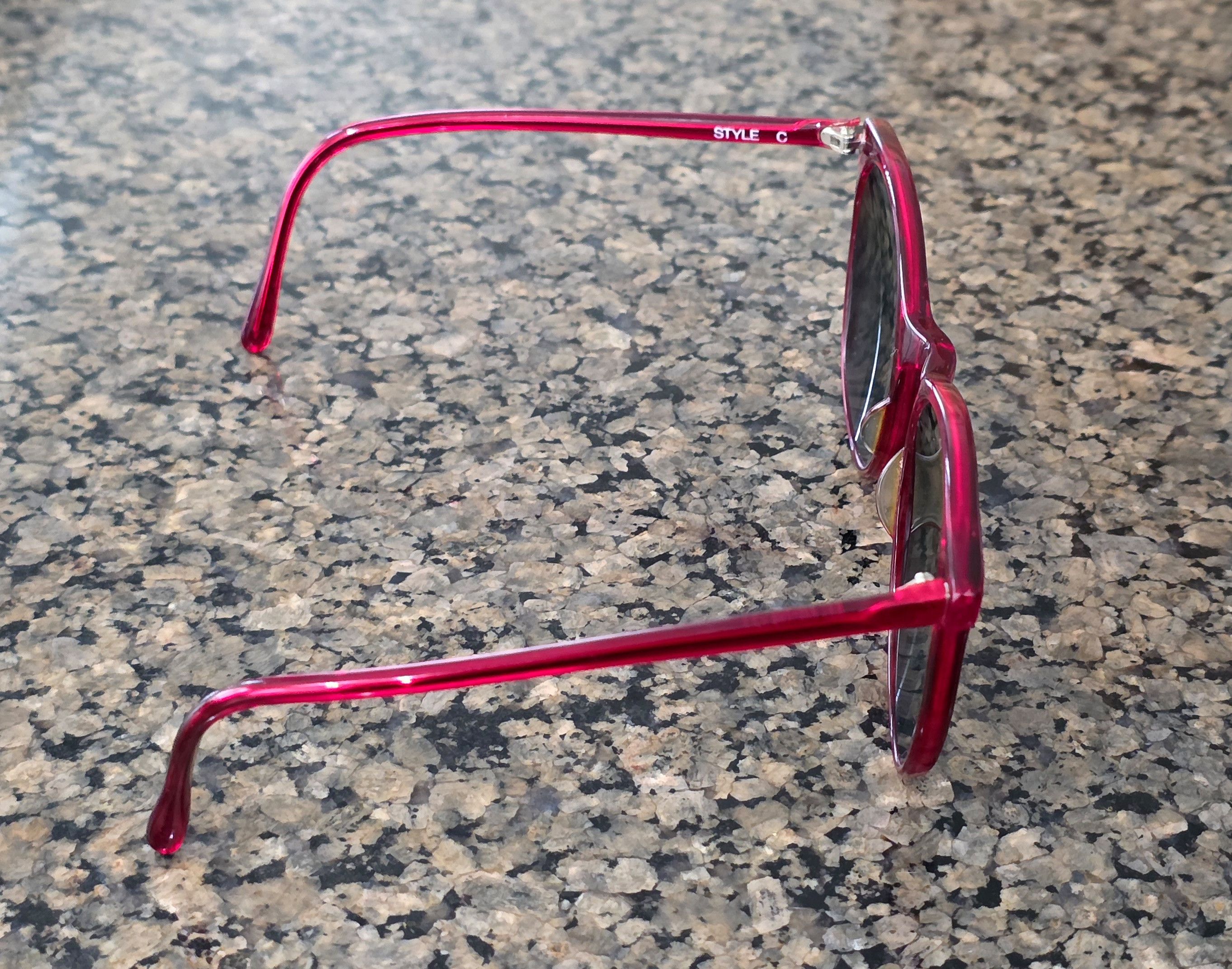 RayBan Ray Ban Bausch & Lomb Sunglasses Style C B&L Rare Red Frame Size ONE SIZE - 12 Thumbnail
