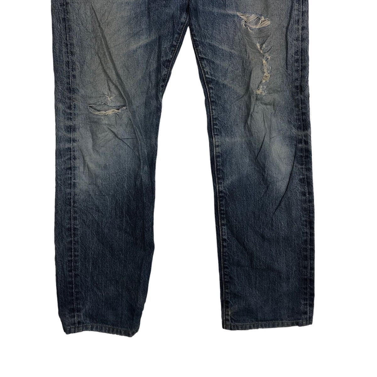 Japanese Brand 🔥RARE DISTRESSED DENIM UNIQLO JEANS JAPAN ISSEY MIYAKE Size US 29 - 4 Thumbnail