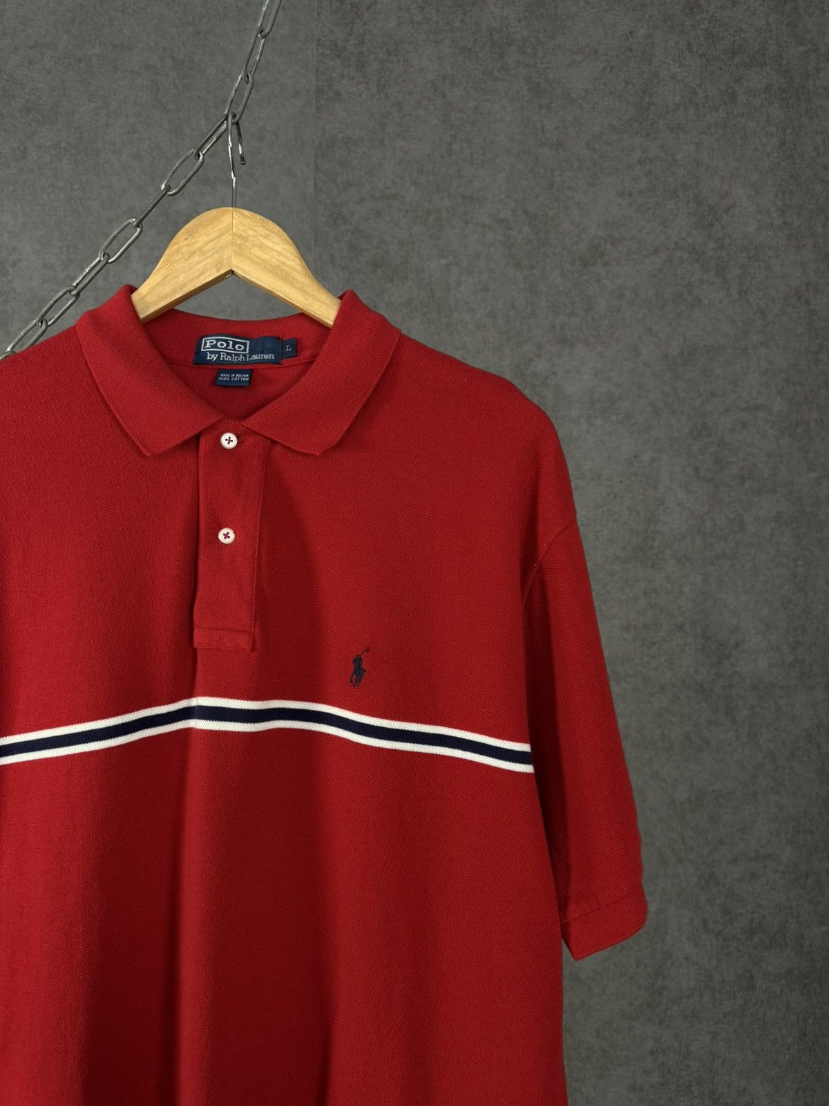 Polo Ralph Lauren Polo Ralph Lauren designer logo polo tee Size US XL / EU 56 / 4 - 2 Thumbnail