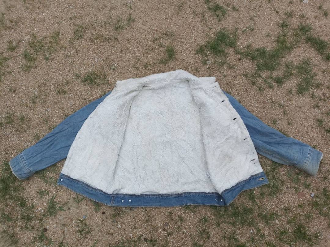 GU GU Sherpa Denim Jacket Button Size US L / EU 52-54 / 3 - 7 Thumbnail