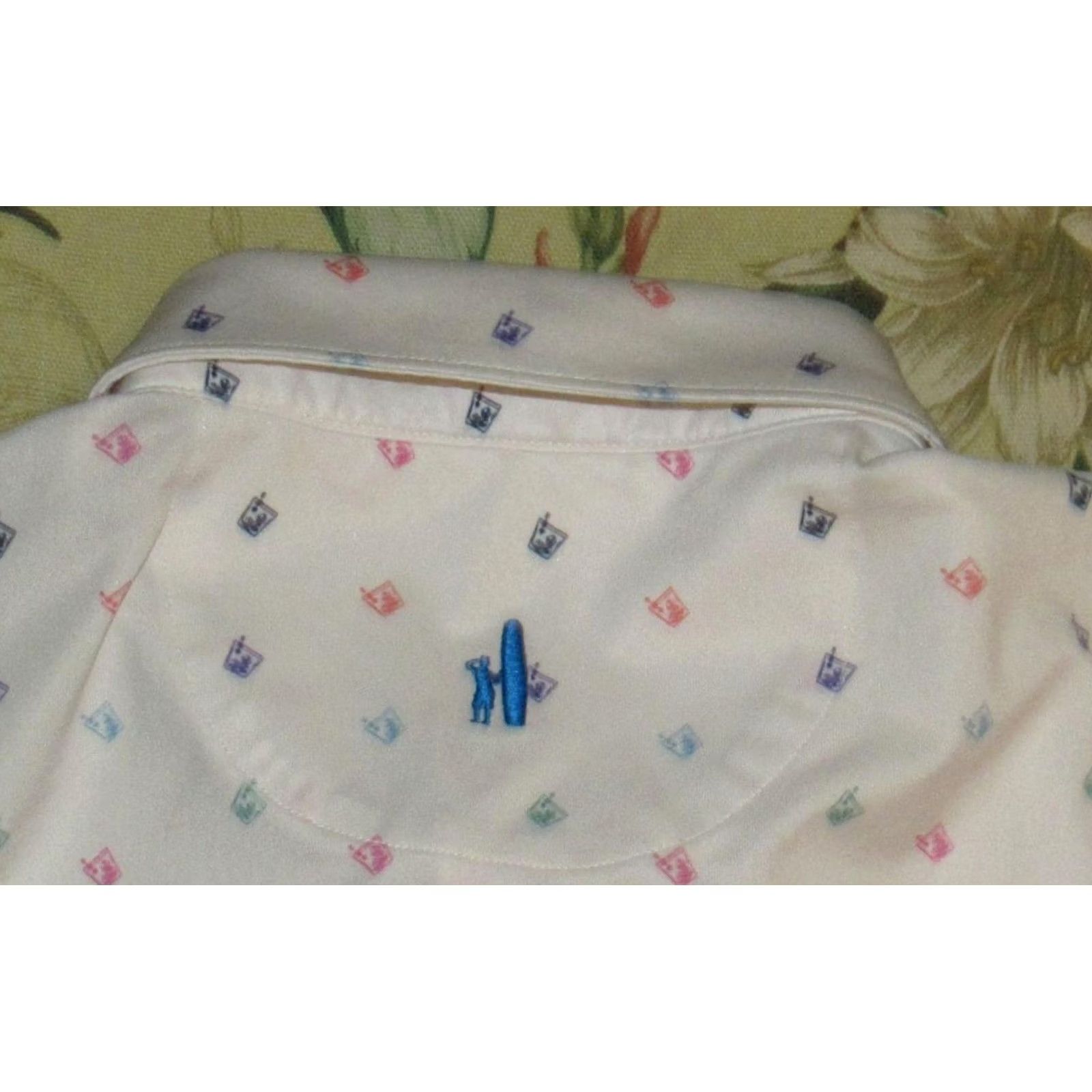 johnnie-O Johnnie O White Short Sleeve Polo Shirt Medium Polo Shirt Mens XS? Size US M / EU 48-50 / 2 - 3 Thumbnail