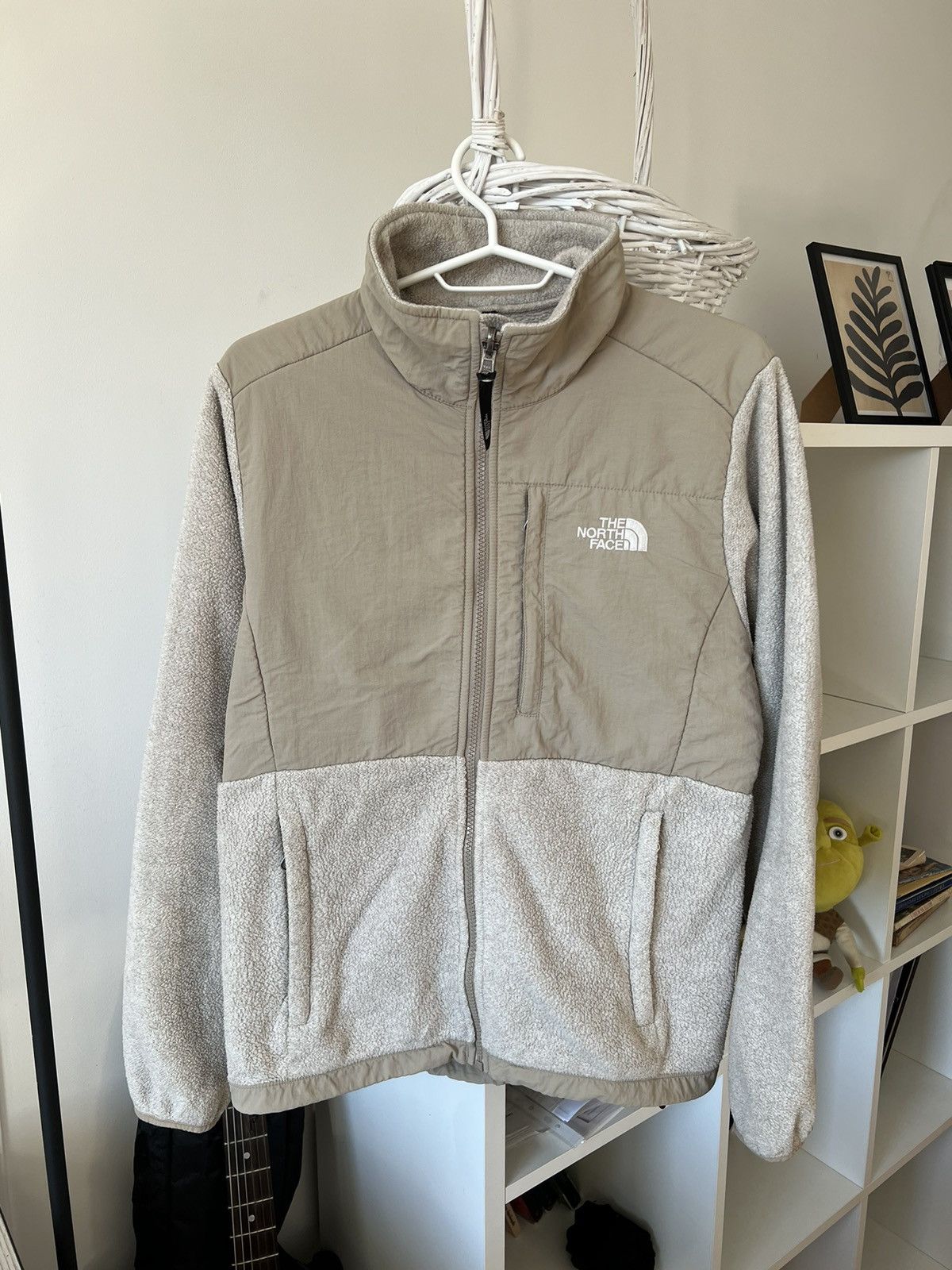 The North Face × Vintage The North Face Denali zip up Beige Fleece Y2K Size M / US 6-8 / IT 42-44 - 3 Thumbnail