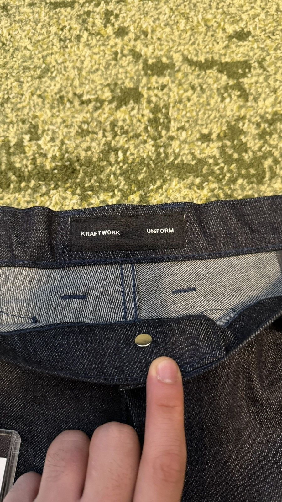 Other Kraftwork Raw Denim Jeans Size 32 Size US 32 / EU 48 - 3 Thumbnail