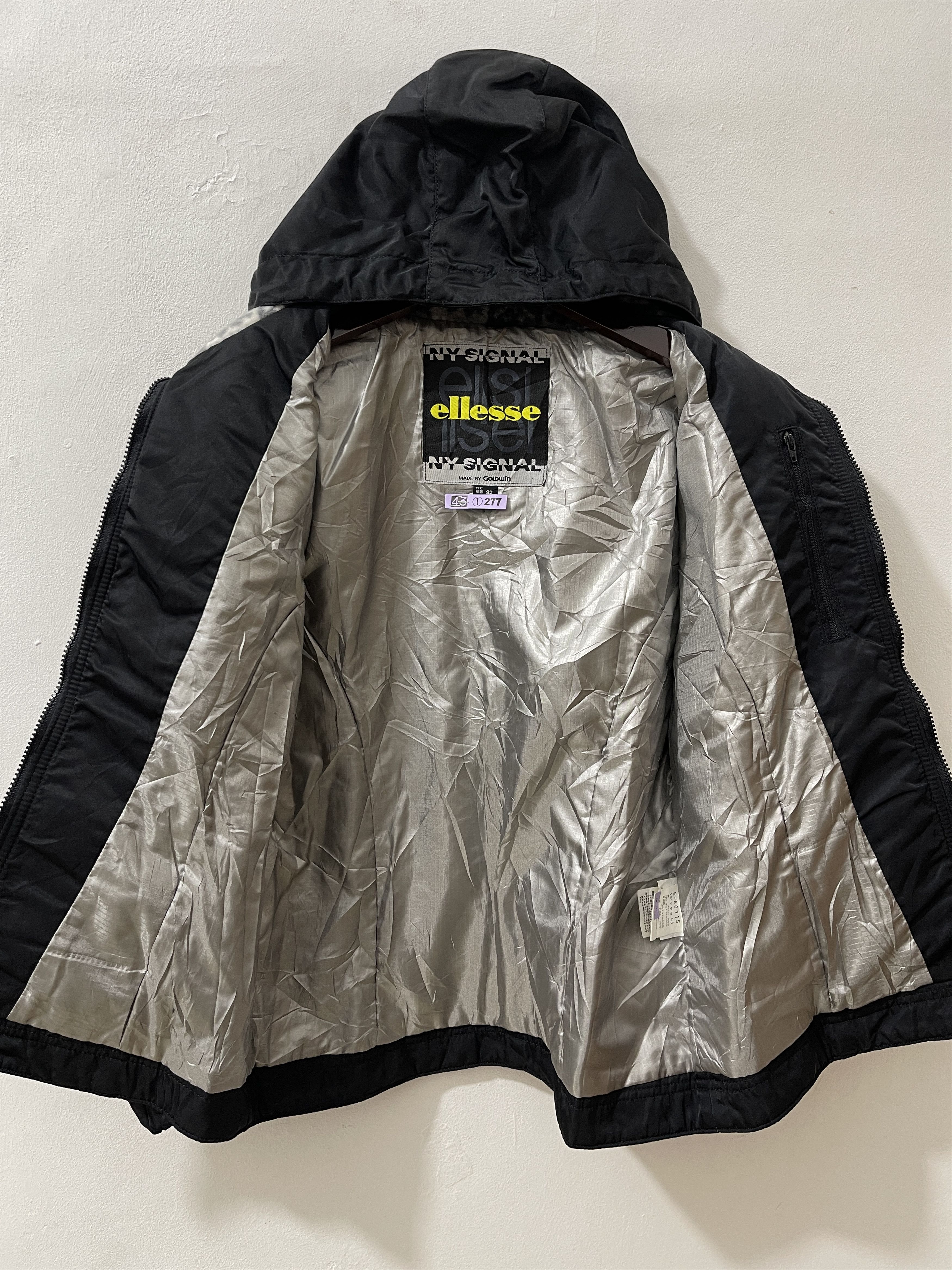 Ellesse × Goldwin Vintage 2000s Ellesse NY Signal Y2k Outdoor Hoodie Jacket Size US M / EU 48-50 / 2 - 9 Thumbnail