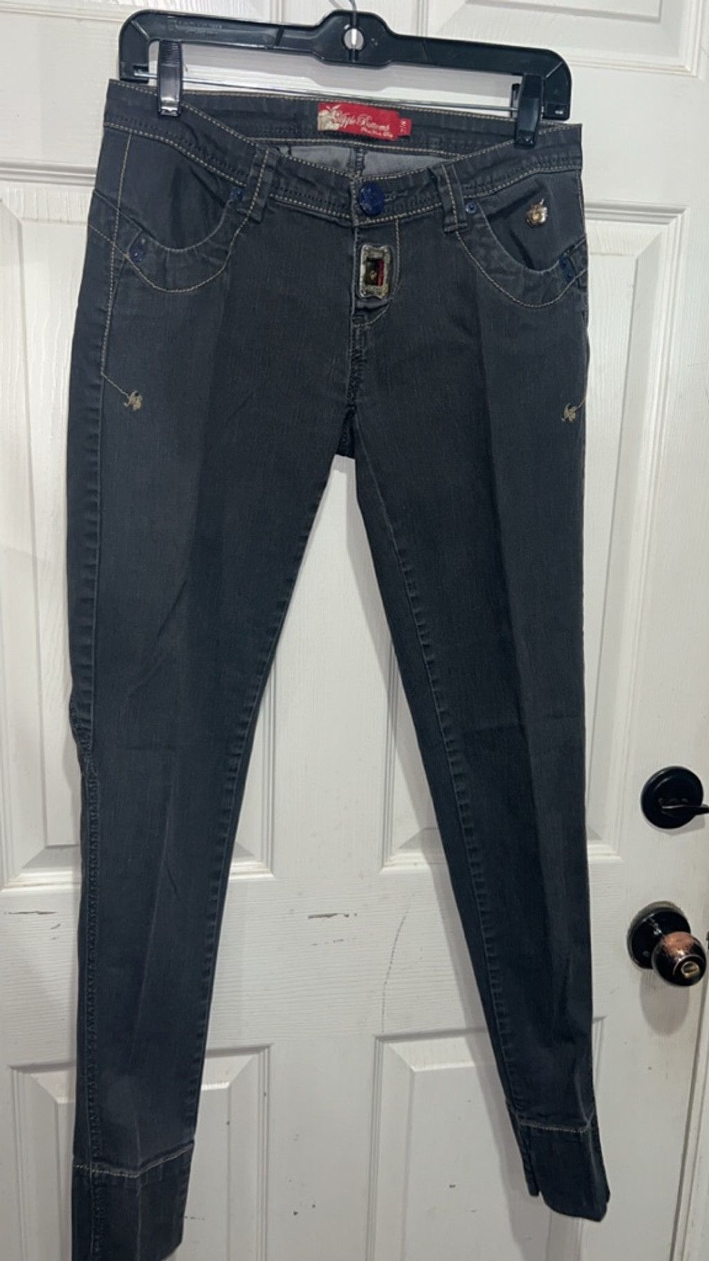 Other Vintage AppleBottom jeans w gold accents 7/8 Size 30" / US 8 / IT 44 - 3 Thumbnail