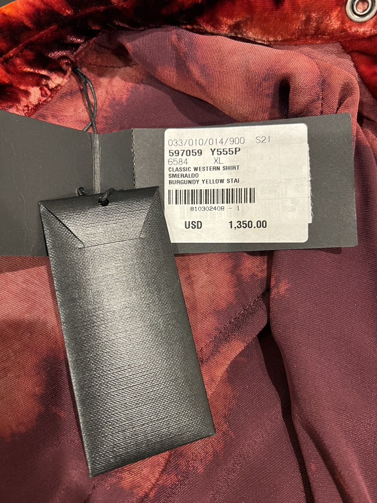Saint Laurent Paris × Yves Saint Laurent YSL Saint Laurent classic western shirt (men XL) Size US XL / EU 56 / 4 - 5 Thumbnail