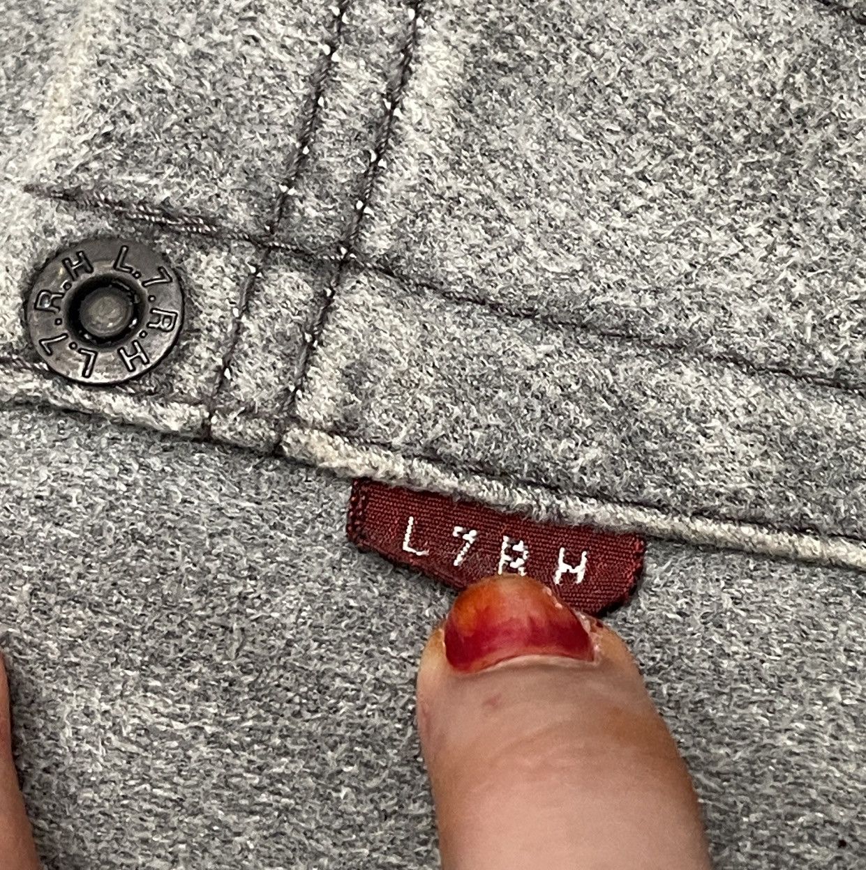 If Six Was Nine × L7 Real Hip × Le Grande Bleu (L.G.B.) Rare Design Vintage Japanese Brand L7 Real Hip Jeans 2000s Size US 31 - 9 Thumbnail