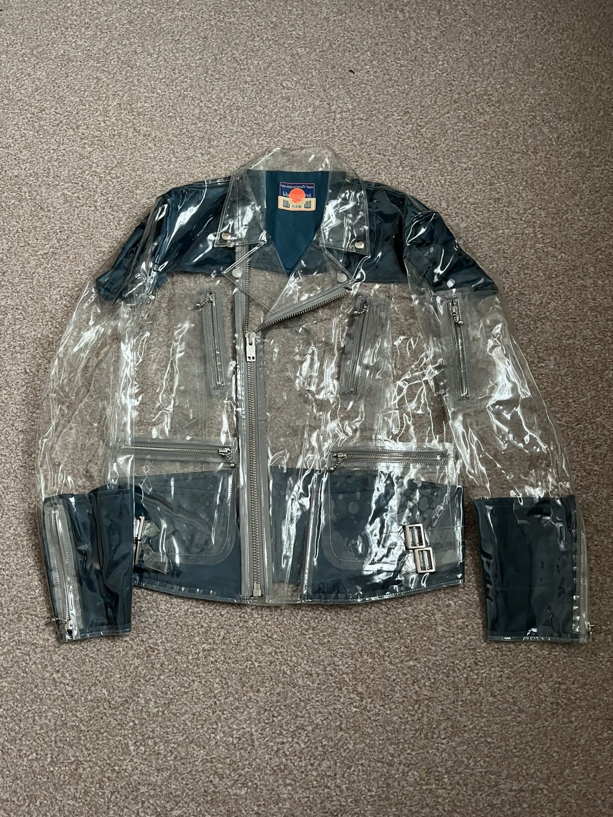 Blackmeans Blackmeans PVC Riders Jacket Size US L / EU 52-54 / 3 - 1 Thumbnail