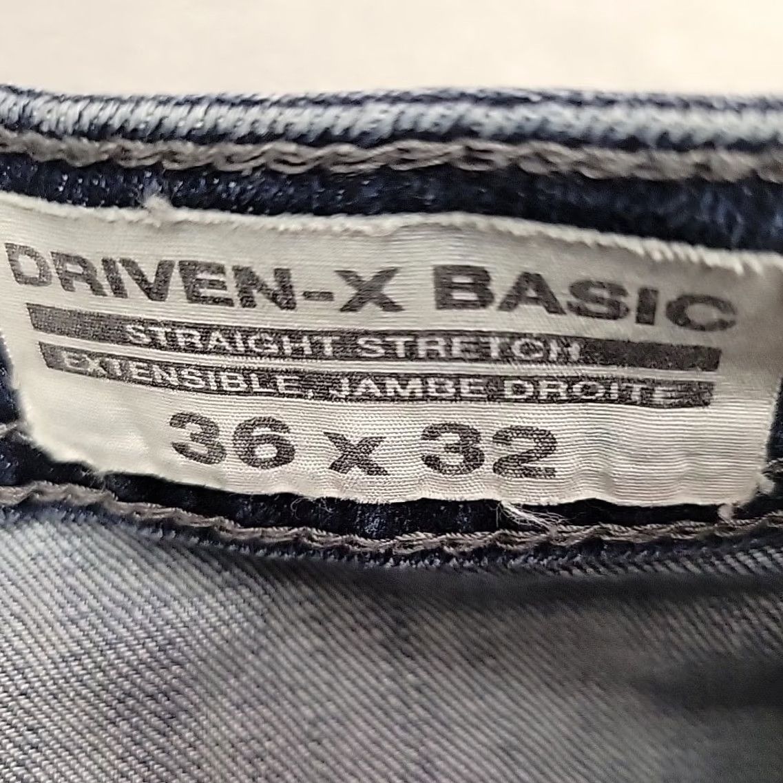 Buffalo David Bitton Buffalo David Bitton Jeans Mens 36x32 Denim Driven-X Basic Straight Stretch Pant Blue Jeans 5-Pocket Mens Denim Driven-X Size US 36 / EU 52 - 2 Thumbnail