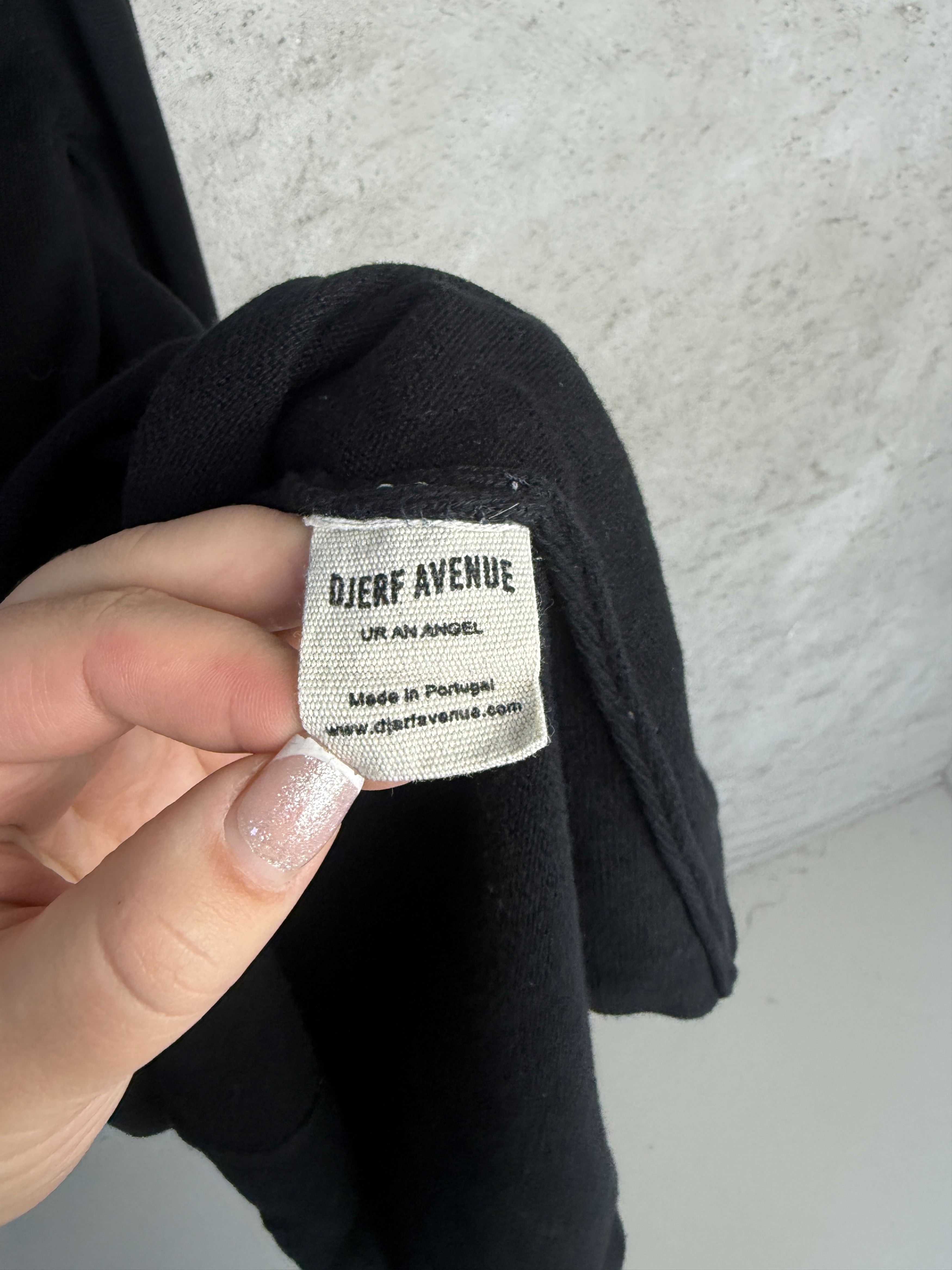 Other Djerf Avenue Getaway dress black cotton casual Size M / US 6-8 / IT 42-44 - 5 Thumbnail