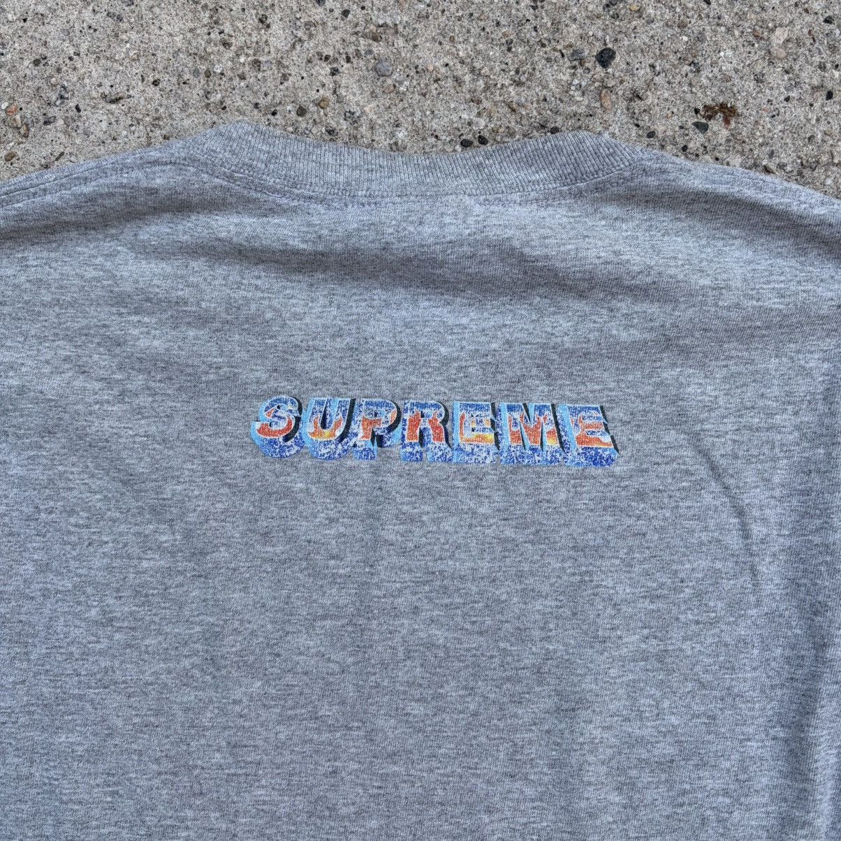 Supreme Supreme 2014 FTW Fuck The World Long Sleeve Grey Medium Size US M / EU 48-50 / 2 - 2 Thumbnail