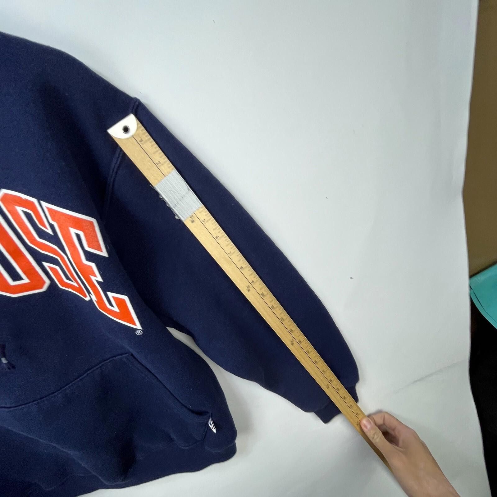 Russell Athletic Vintage 90s Russell Syracuse Orange University Hoodie Small Size ONE SIZE - 8 Thumbnail