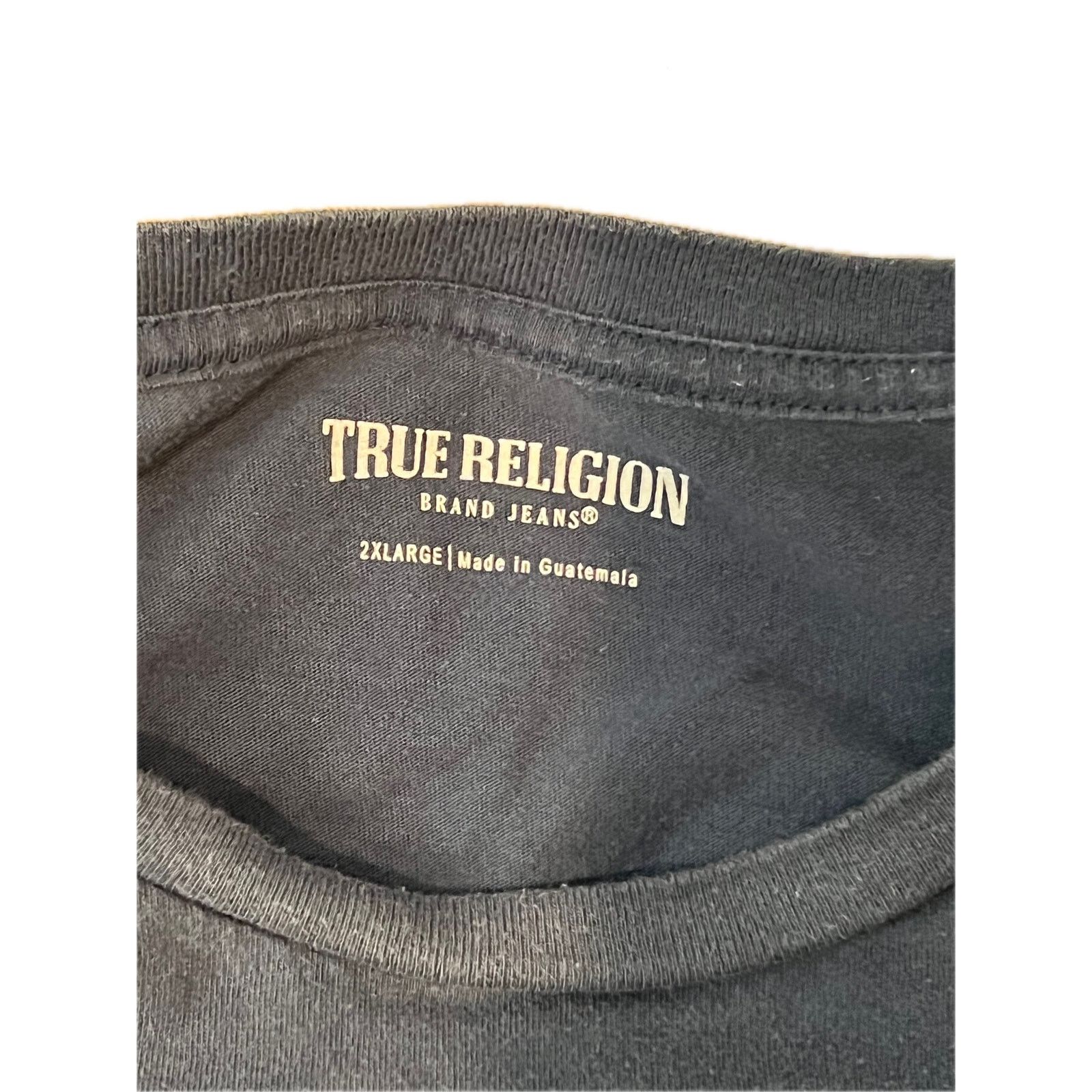 True Religion True Religion Blue Gray Tee Shirt Mens 2XL Size US M / EU 48-50 / 2 - 3 Thumbnail