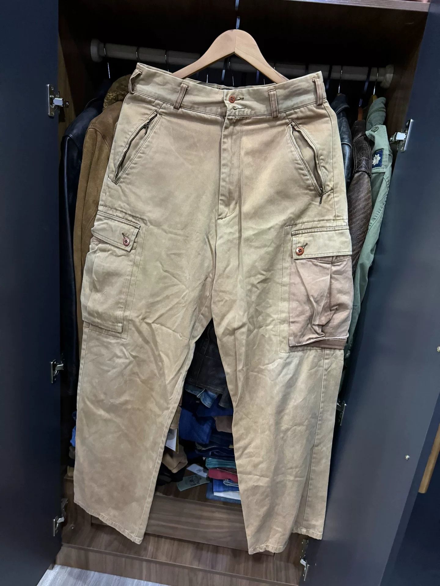 RRL Ralph Lauren RRL Utility Pant with Heavy Wash Finish Size US 32 / EU 48 - 1 Thumbnail