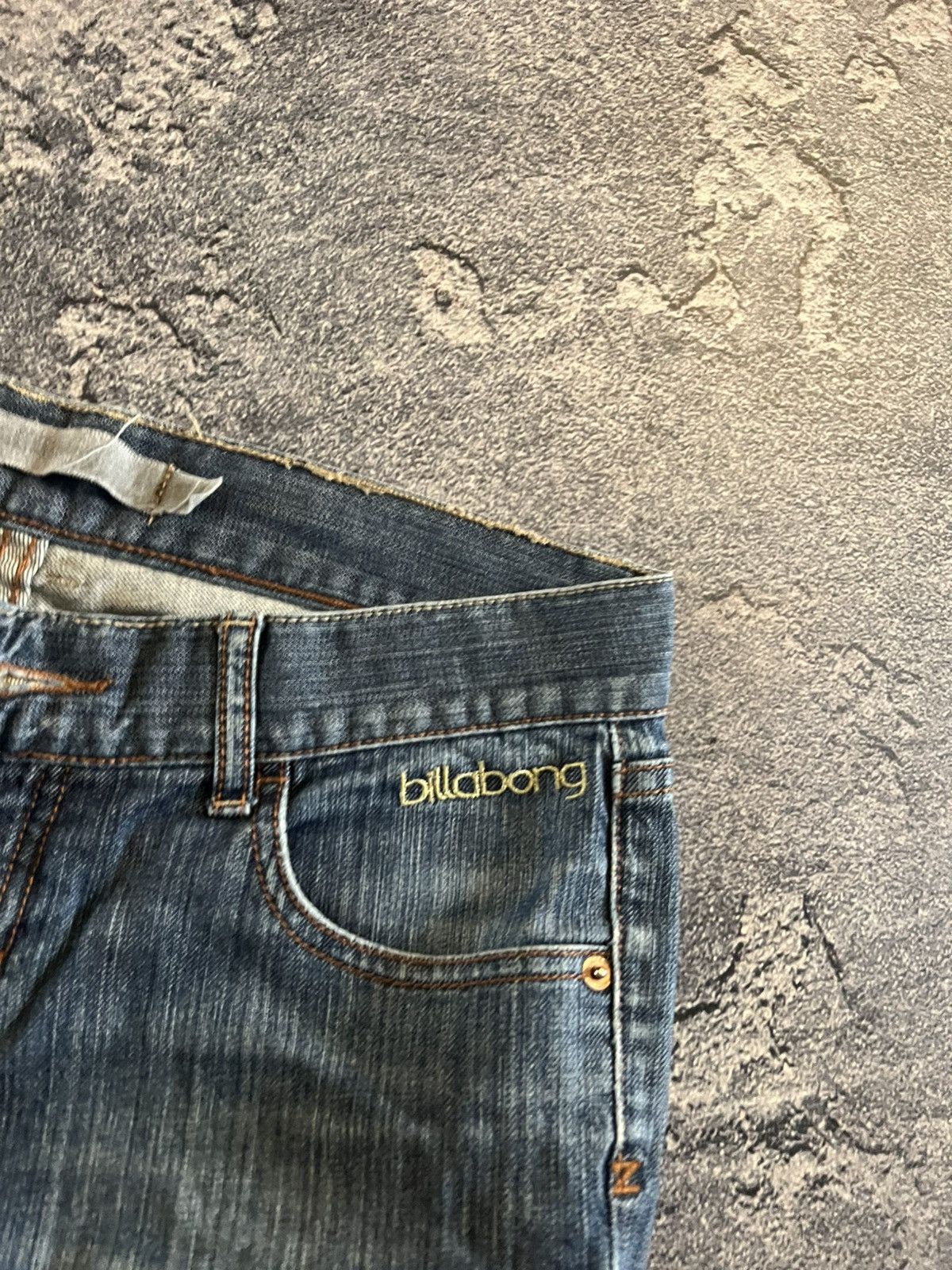 Vintage Vintage Billabong Archive Slim Leg / Retro Glamour Dark Blue Size US 30 / EU 46 - 7 Thumbnail