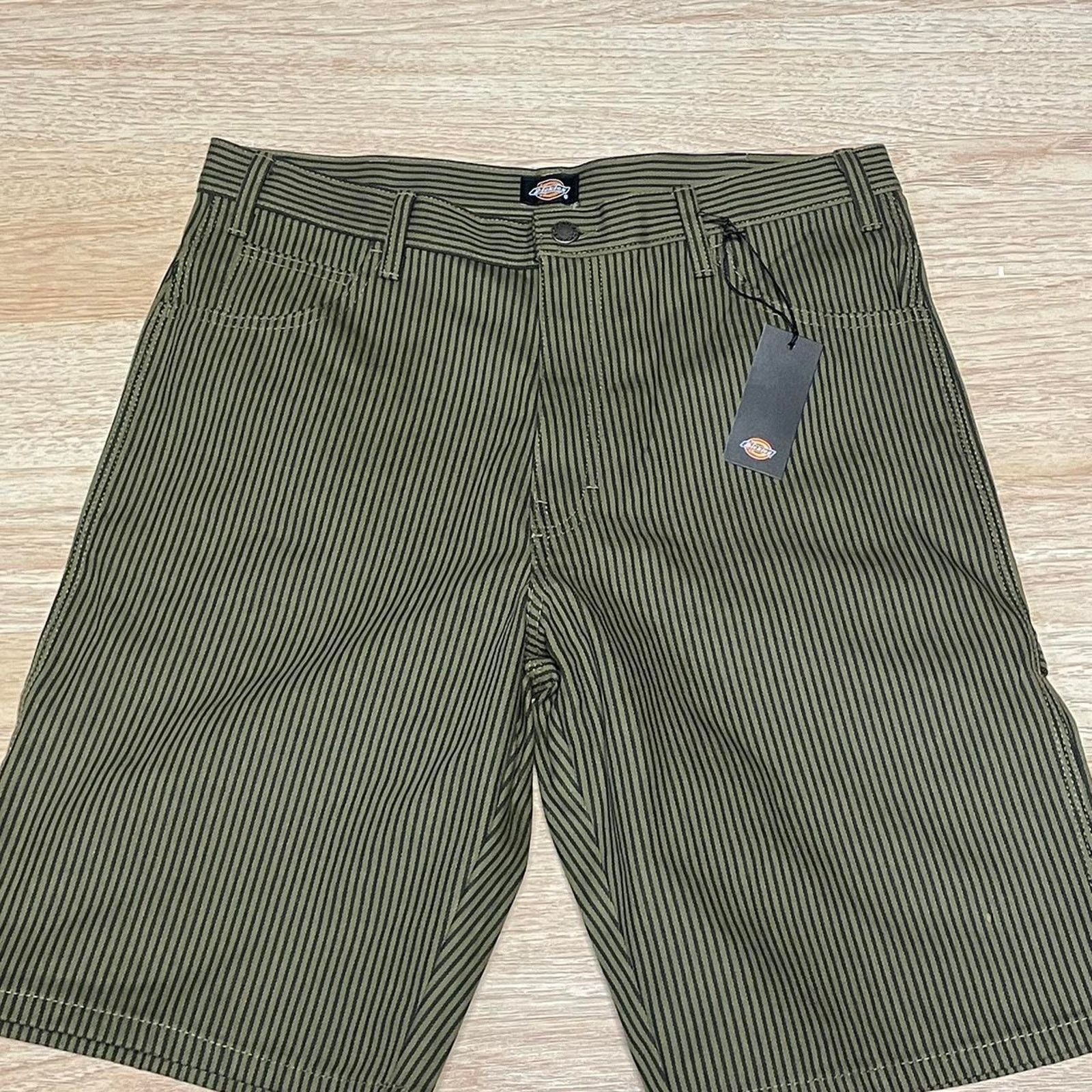 Dickies Dickies green and khaki striped Size US 34 / EU 50 - 1 Thumbnail