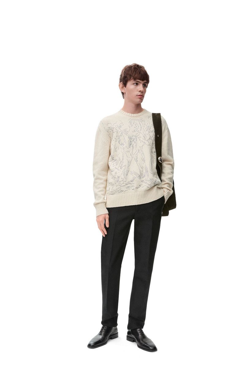 Loewe o1w1db10426 Sweaters in White Size US S / EU 44-46 / 1 - 2 Thumbnail